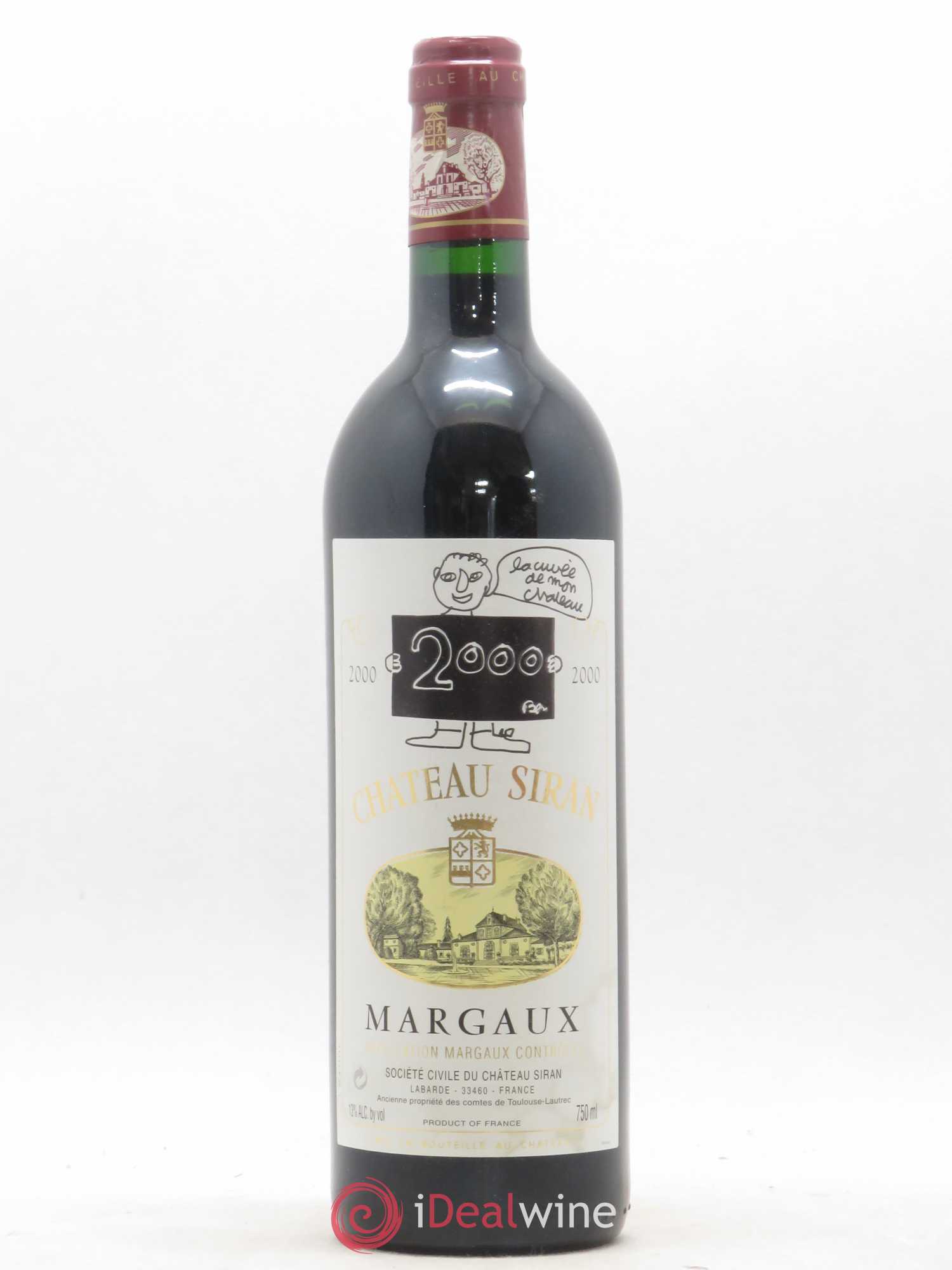 Château Siran 2000 - Posten von 1 Flasche - 0