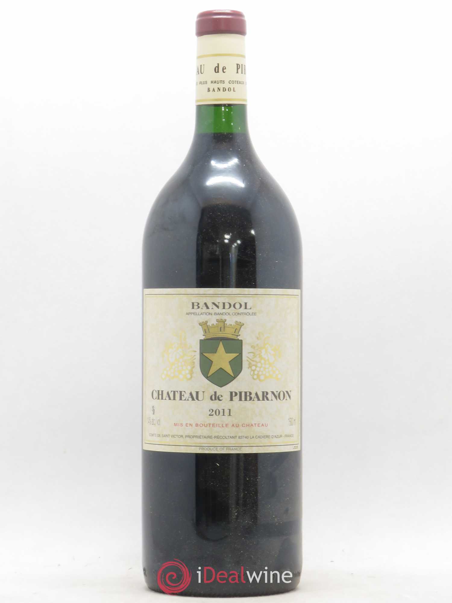 Bandol Château de Pibarnon Comte de Saint-Victor 2011 - Lot de 1 magnum - 0