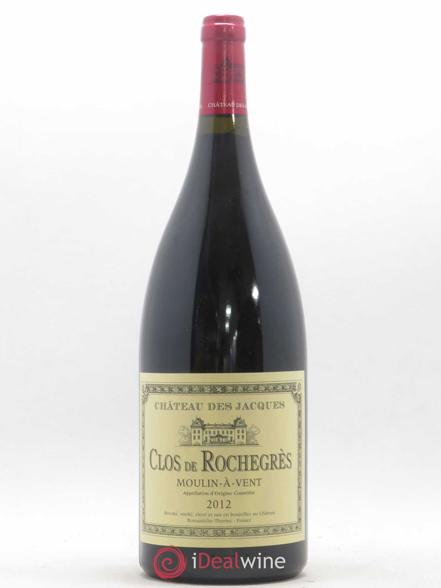 Moulin-à-Vent Clos de Rochegrès Château des Jacques 2012 - Posten von 1 Magnum - 0