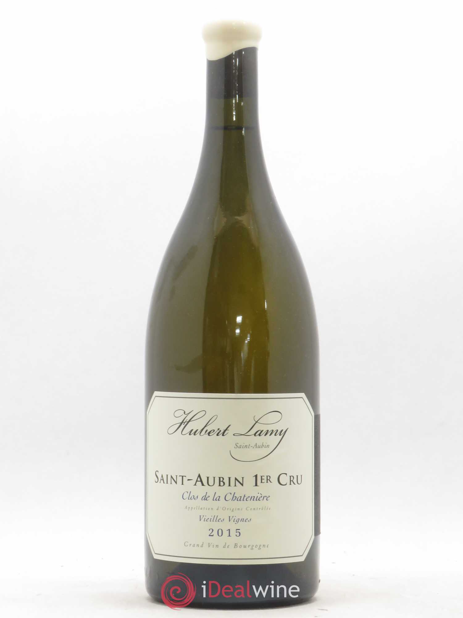 Saint-Aubin 1er Cru Clos de la Chatenière Vieilles Vignes Hubert Lamy 2015 - Lot de 1 magnum - 0