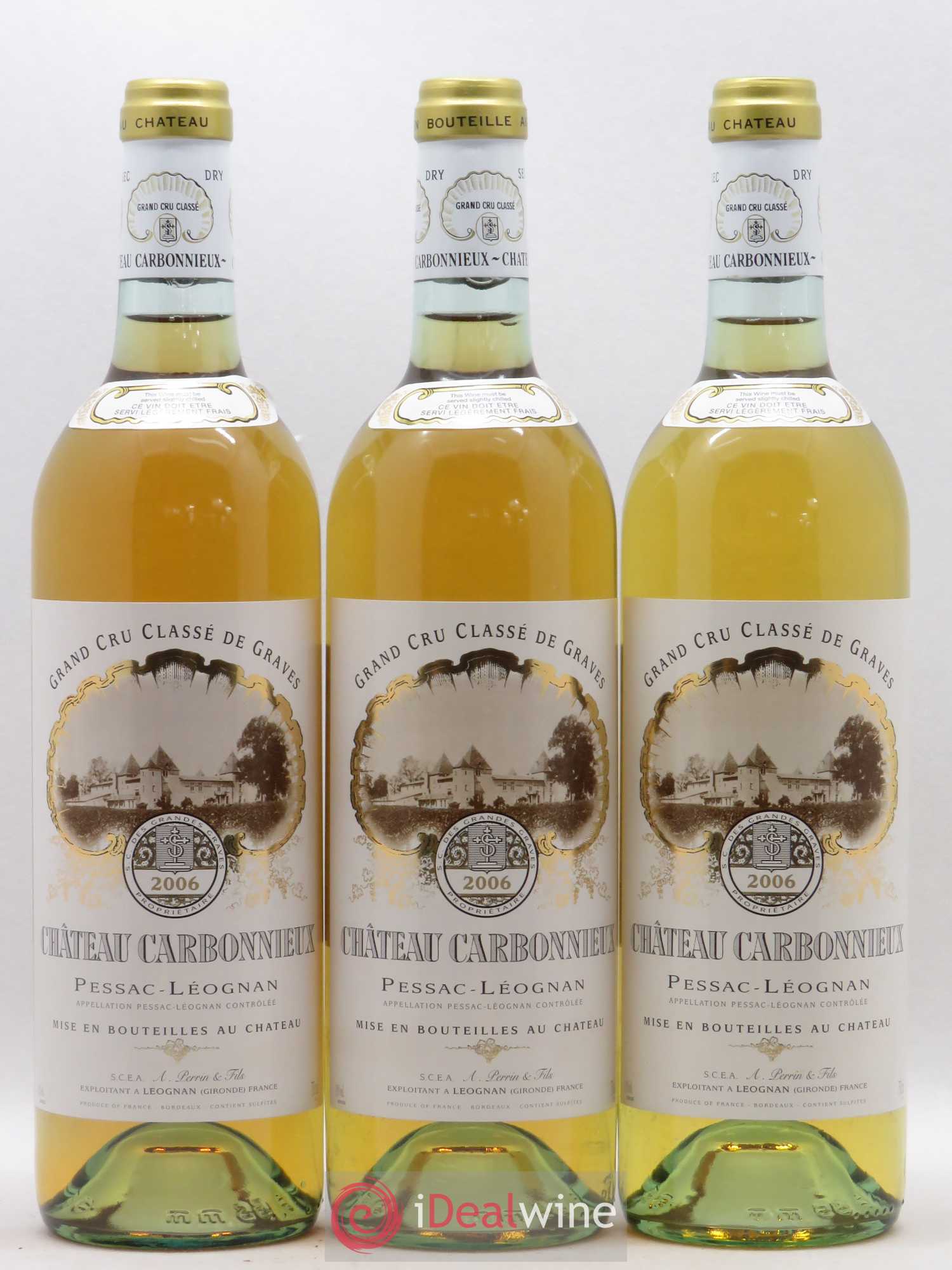 Château Carbonnieux Cru Classé de Graves 2006 - Lot de 12 bouteilles - 3