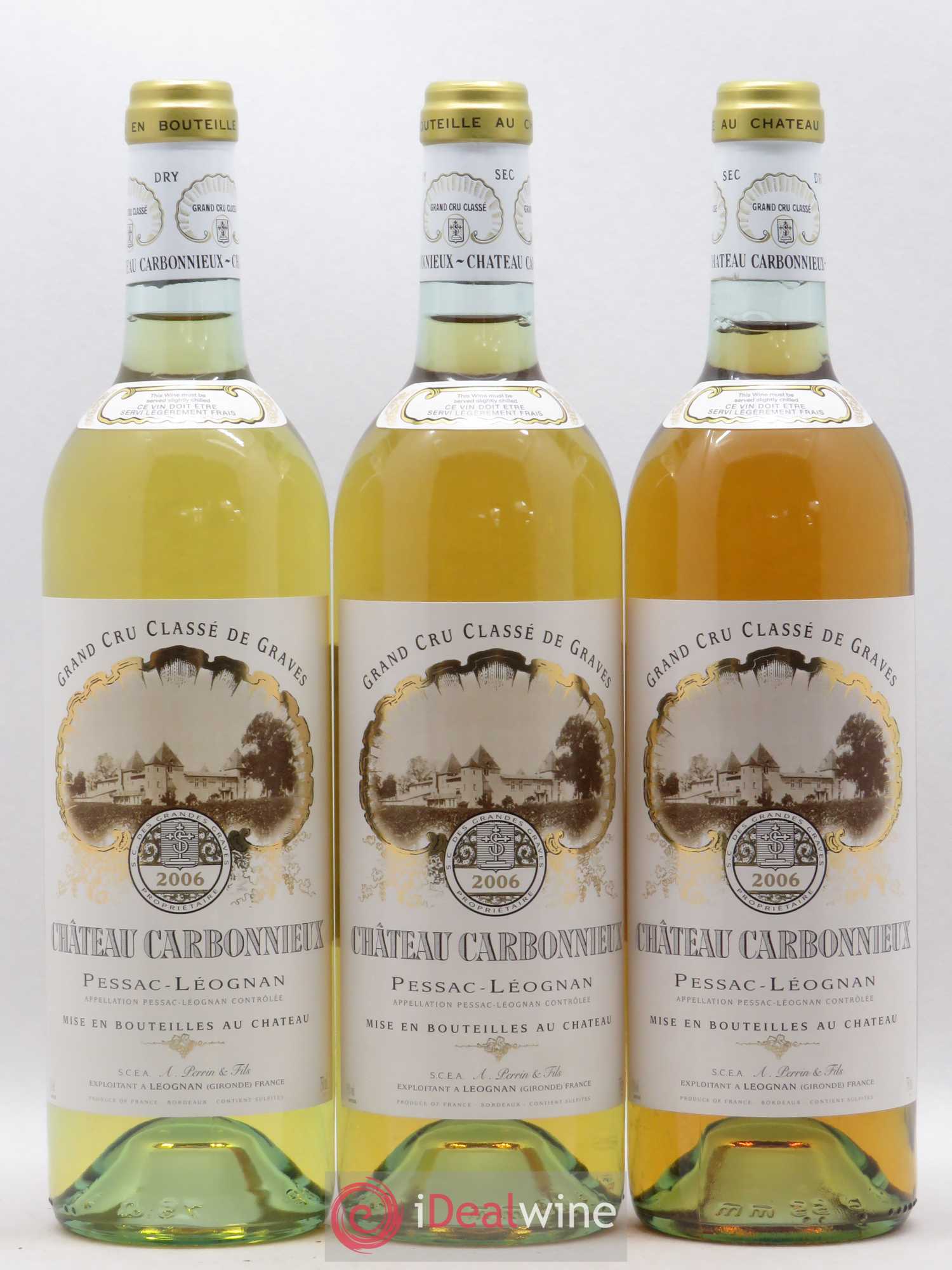 Château Carbonnieux Cru Classé de Graves 2006 - Lot de 12 bouteilles - 4
