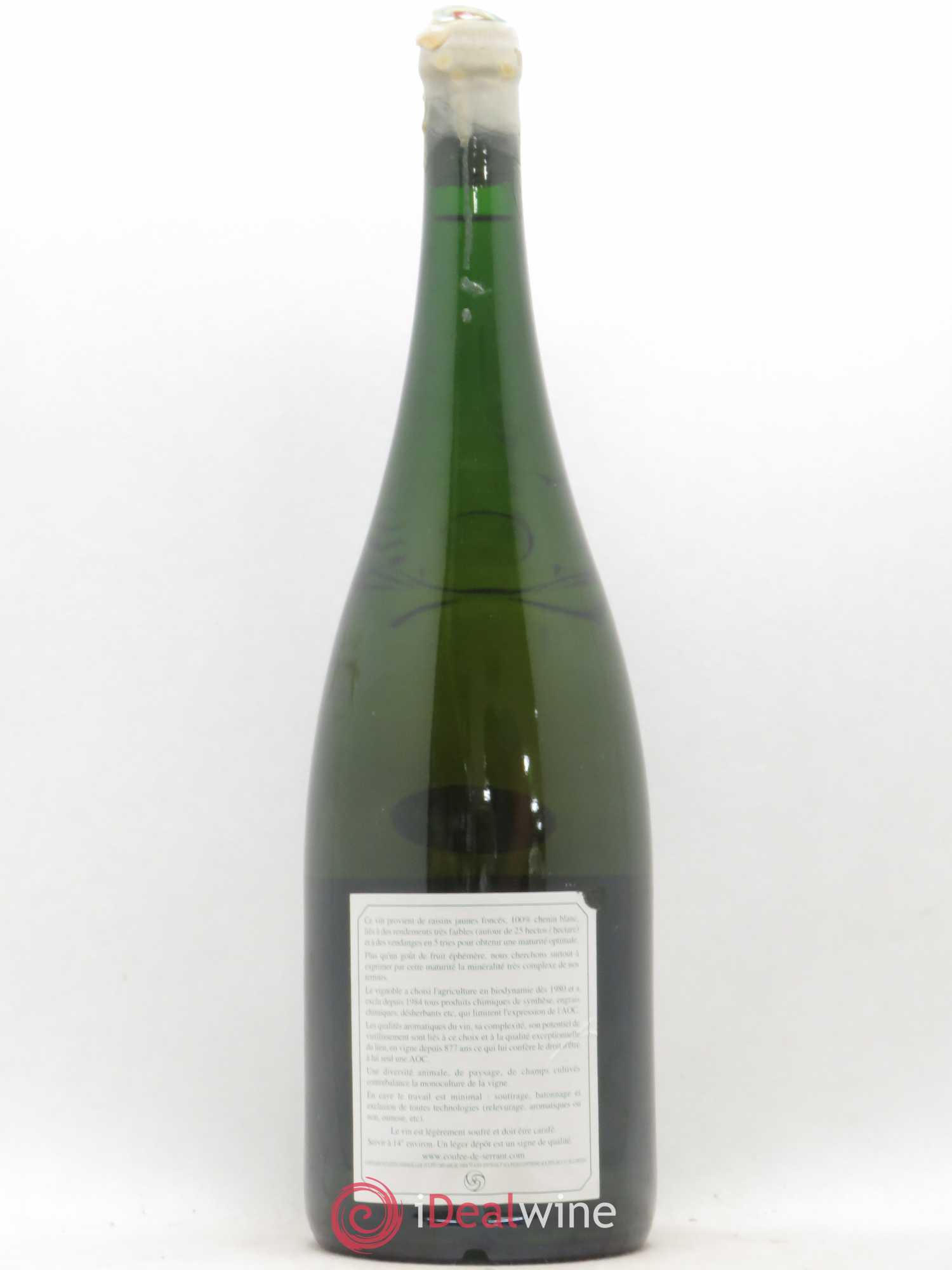 Savennières Vignobles de la Coulée de Serrant - Nicolas Joly 2010 - Lot de 1 magnum - 1