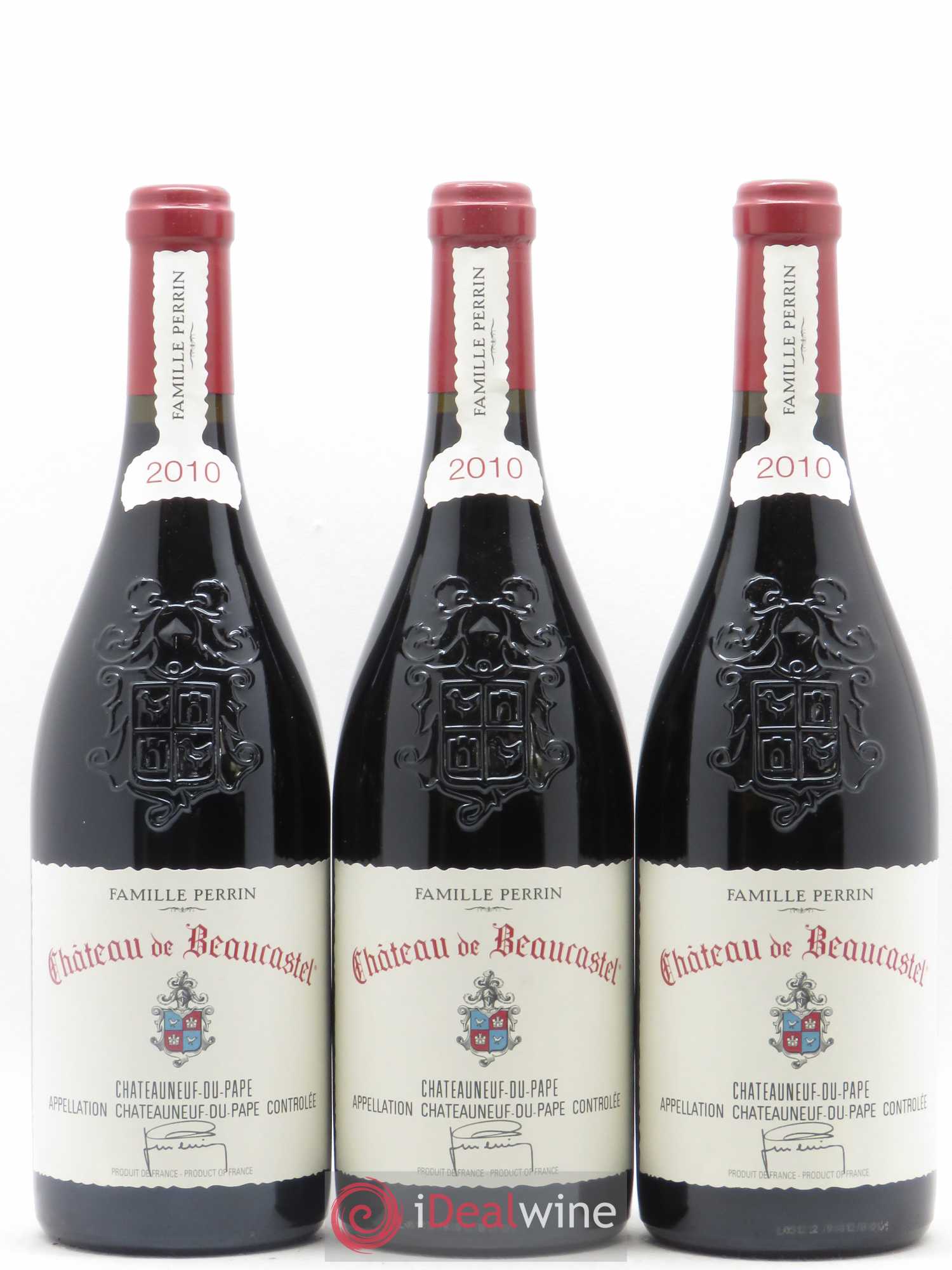 Châteauneuf-du-Pape Château de Beaucastel Famille Perrin 2010 - Lot de 6 bouteilles - 2