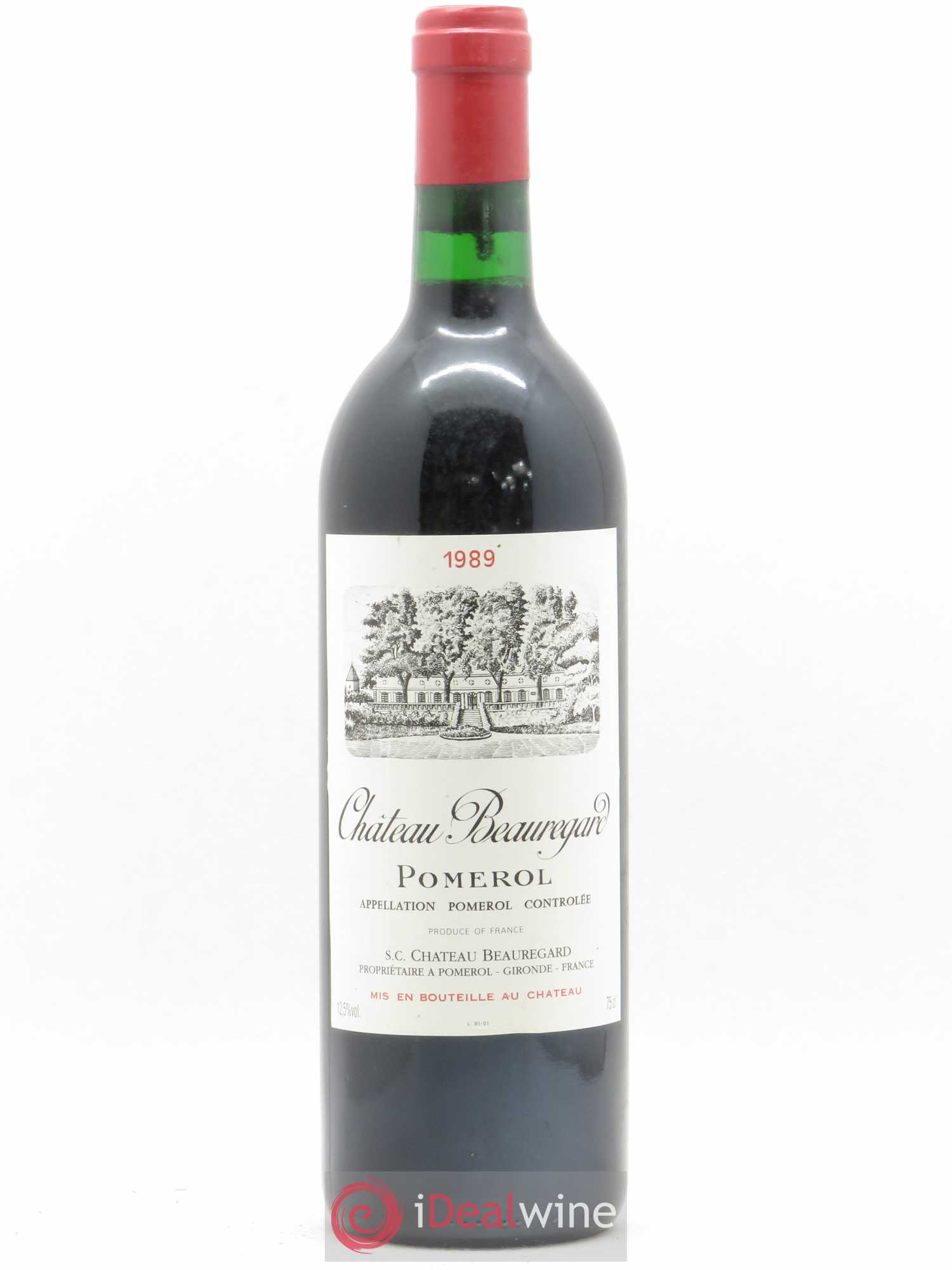 Château Beauregard 1989 - Lot de 1 bouteille - 0