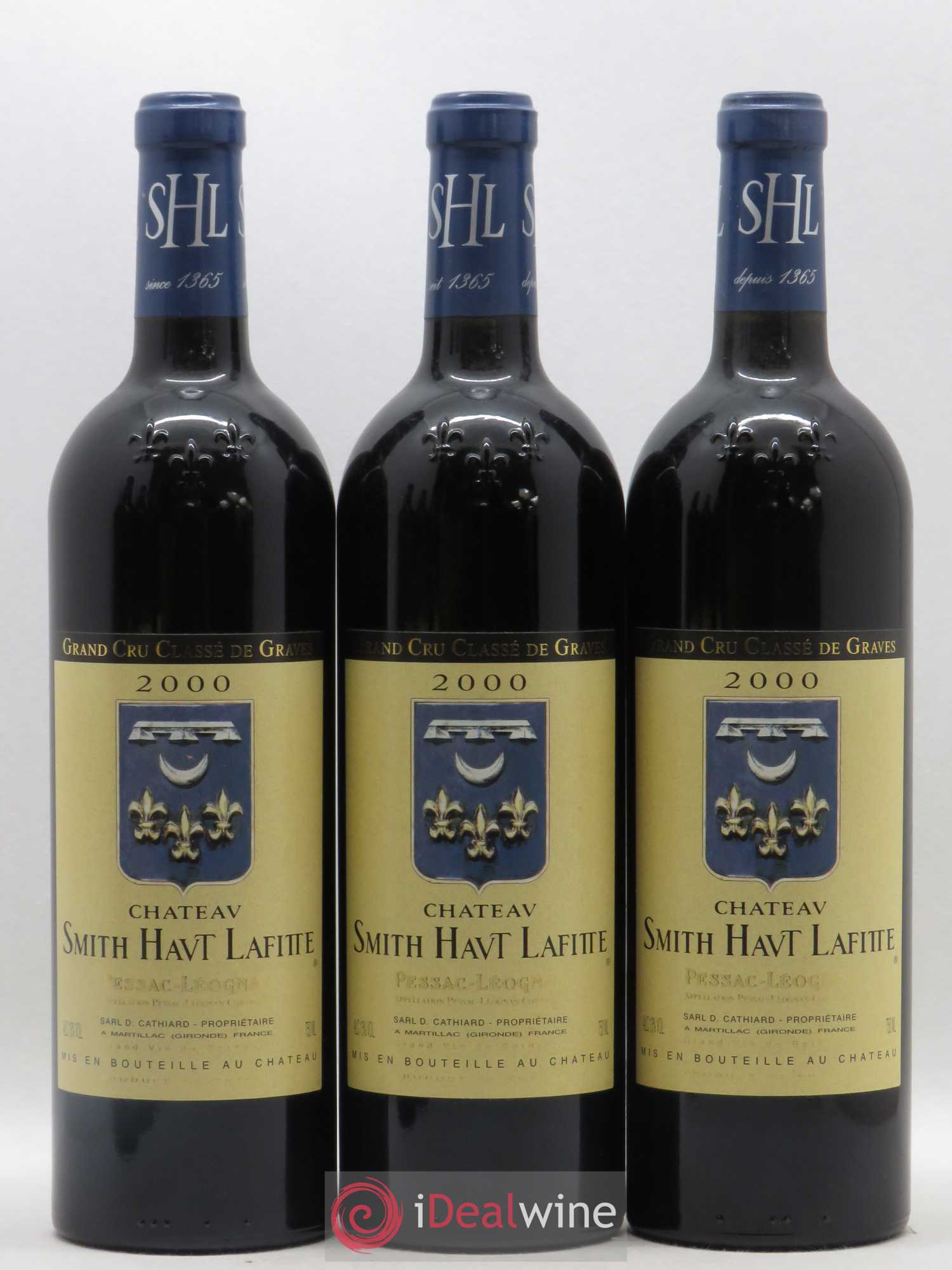 Château Smith Haut Lafitte Cru Classé de Graves 2000 - Lot de 6 bouteilles - 2