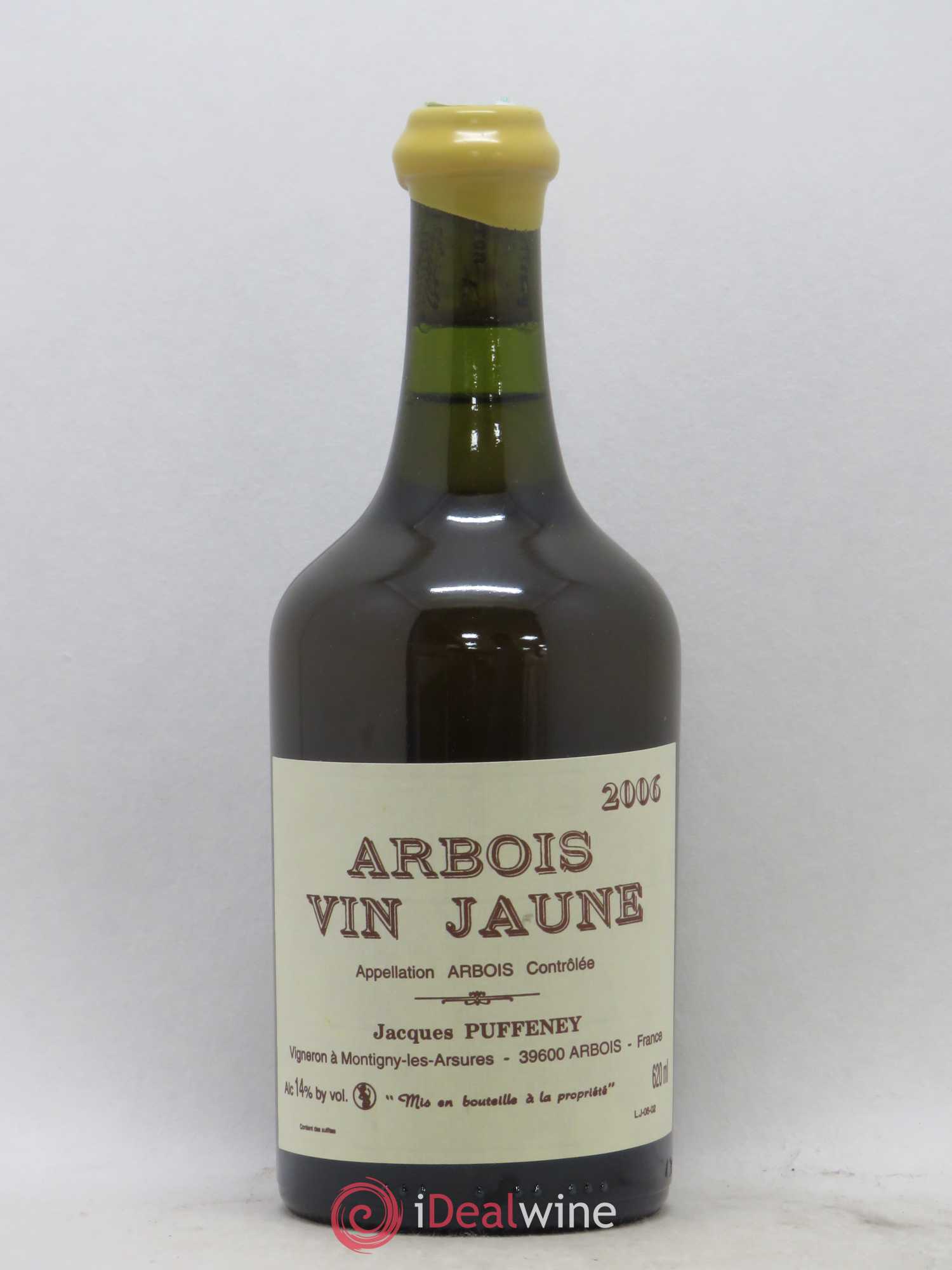 Arbois Vin Jaune Jacques Puffeney 2006 - Lot de 1 bouteille - 0