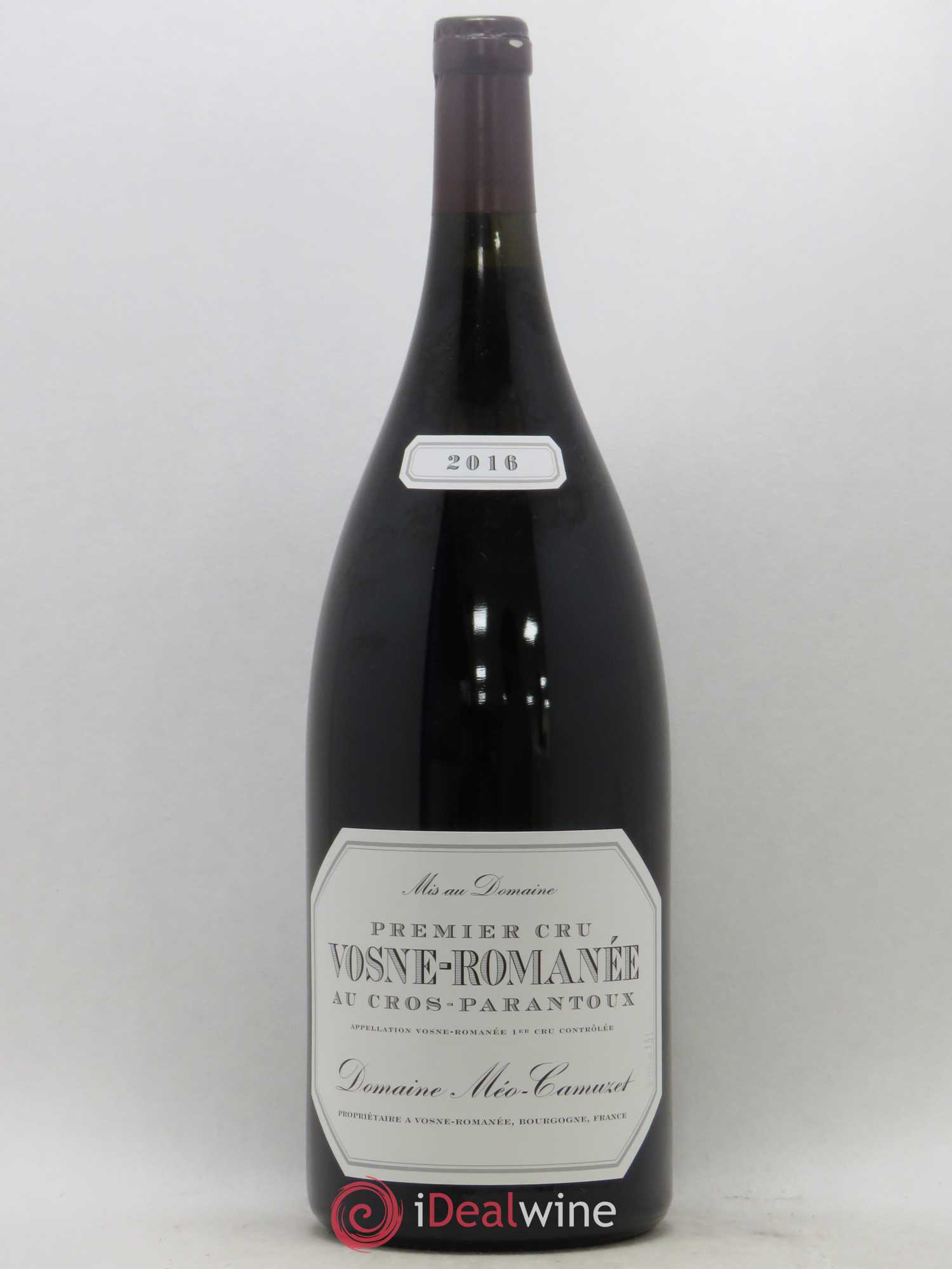 Vosne-Romanée 1er Cru Au Cros Parantoux Méo-Camuzet (Domaine) 2016 - Lot de 1 magnum - 0