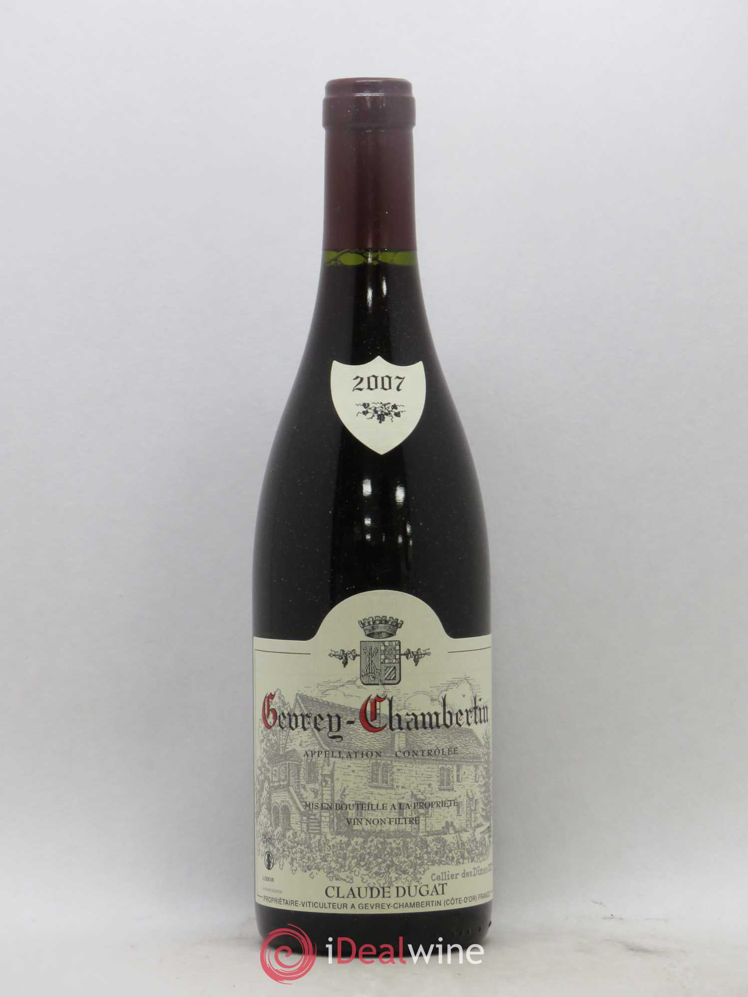 Gevrey-Chambertin Claude Dugat 2007 - Lot de 1 bouteille - 0