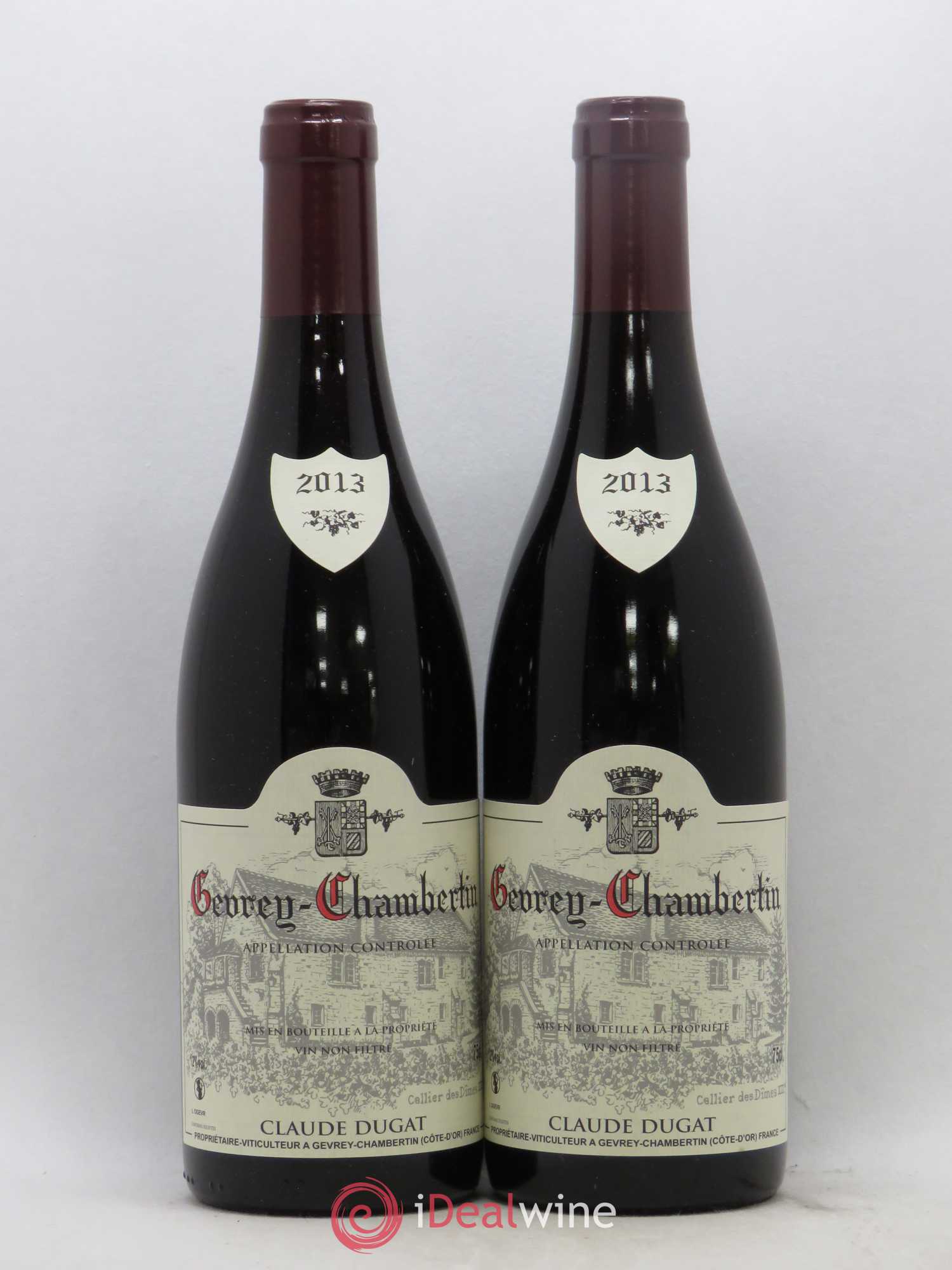 Gevrey-Chambertin Claude Dugat 2013 - Lot de 2 bouteilles - 0