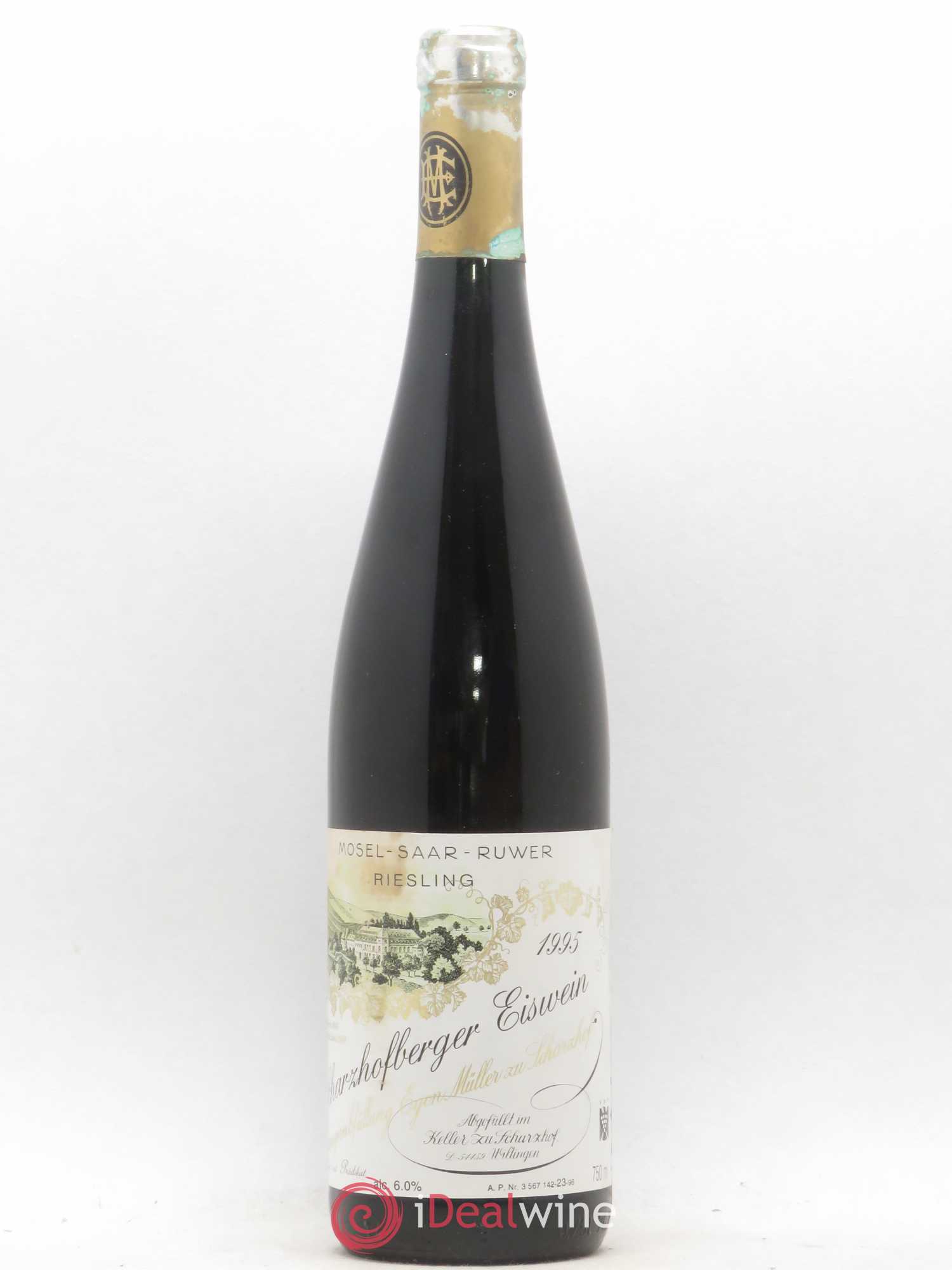 Riesling Scharzhofberger Eiswein Egon Müller 1995 - Lotto di 1 bottiglia - 0