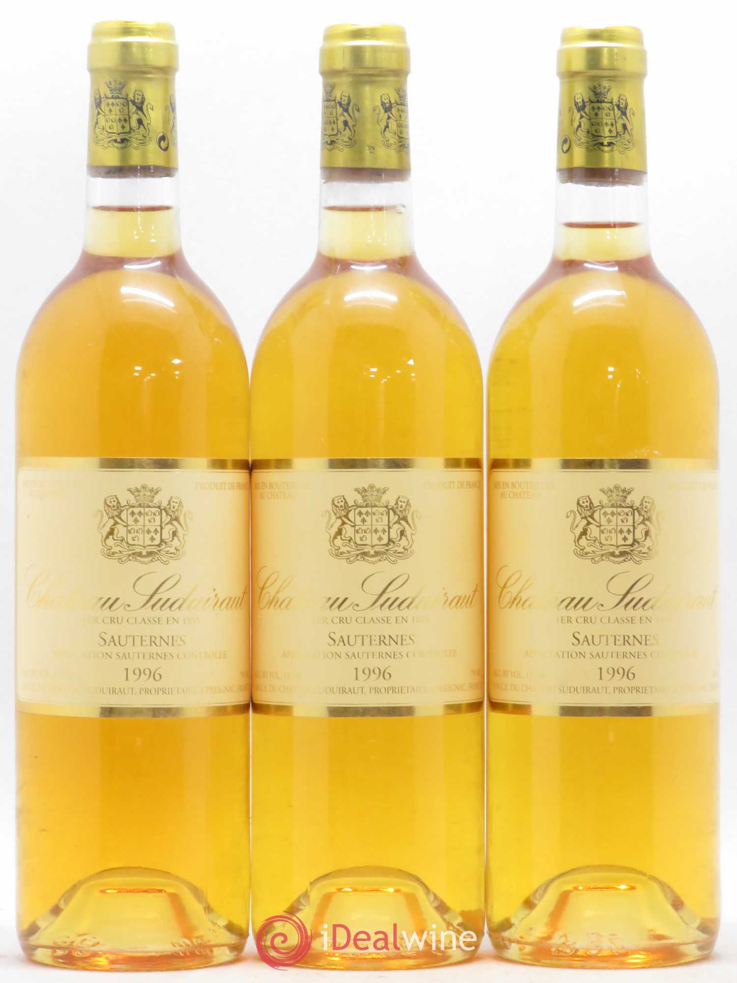 Château Suduiraut 1er Grand Cru Classé 1996 - Lotto di 6 bottiglie - 1