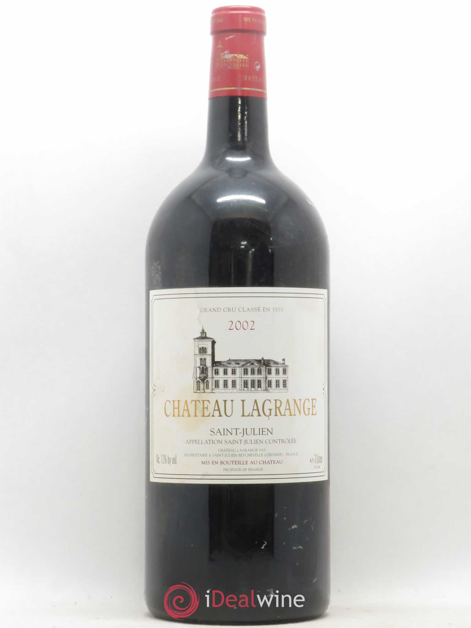 Château Lagrange 3ème Grand Cru Classé 2002 - Lot de 1 double magnum - 0