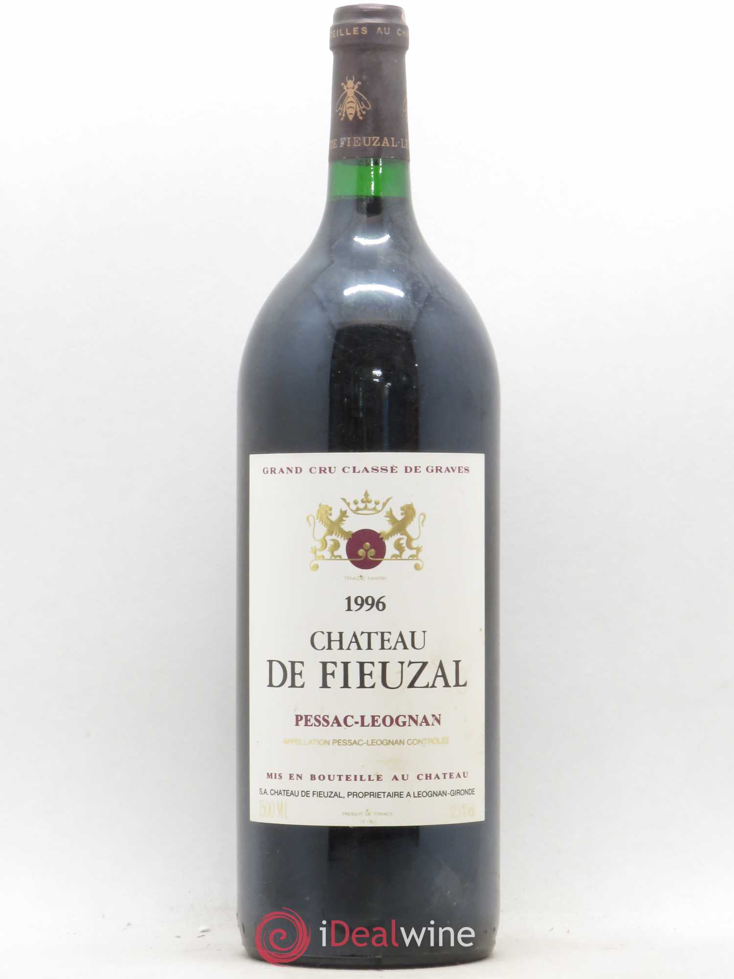 Château de Fieuzal Cru Classé de Graves 1996 - Lot de 1 magnum - 0