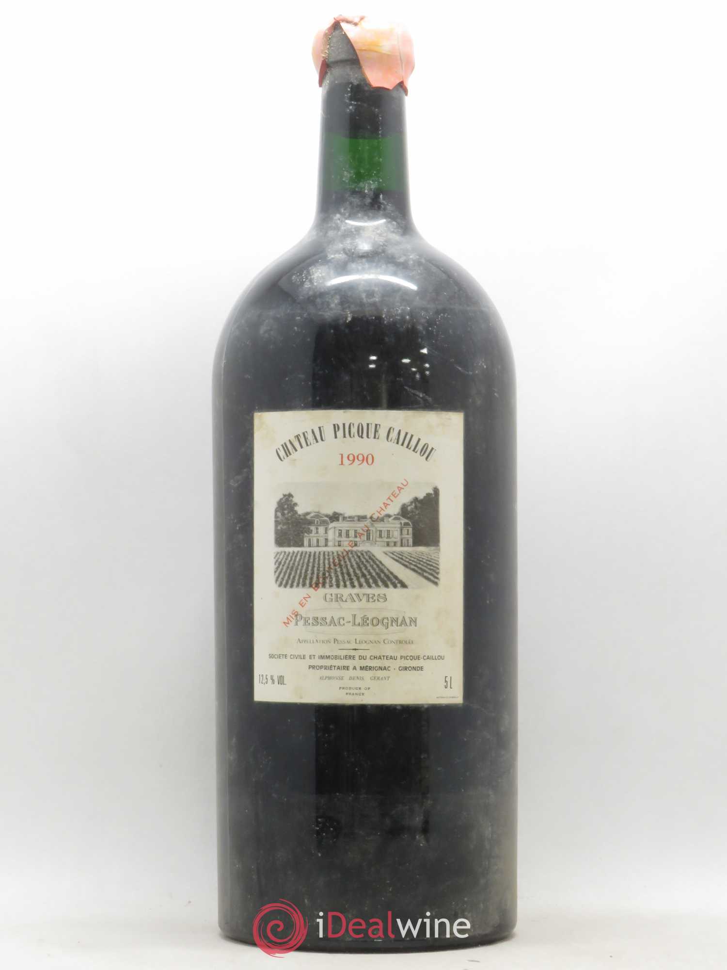 Château Picque Caillou 1990 - Lot de 1 jeroboam - 0