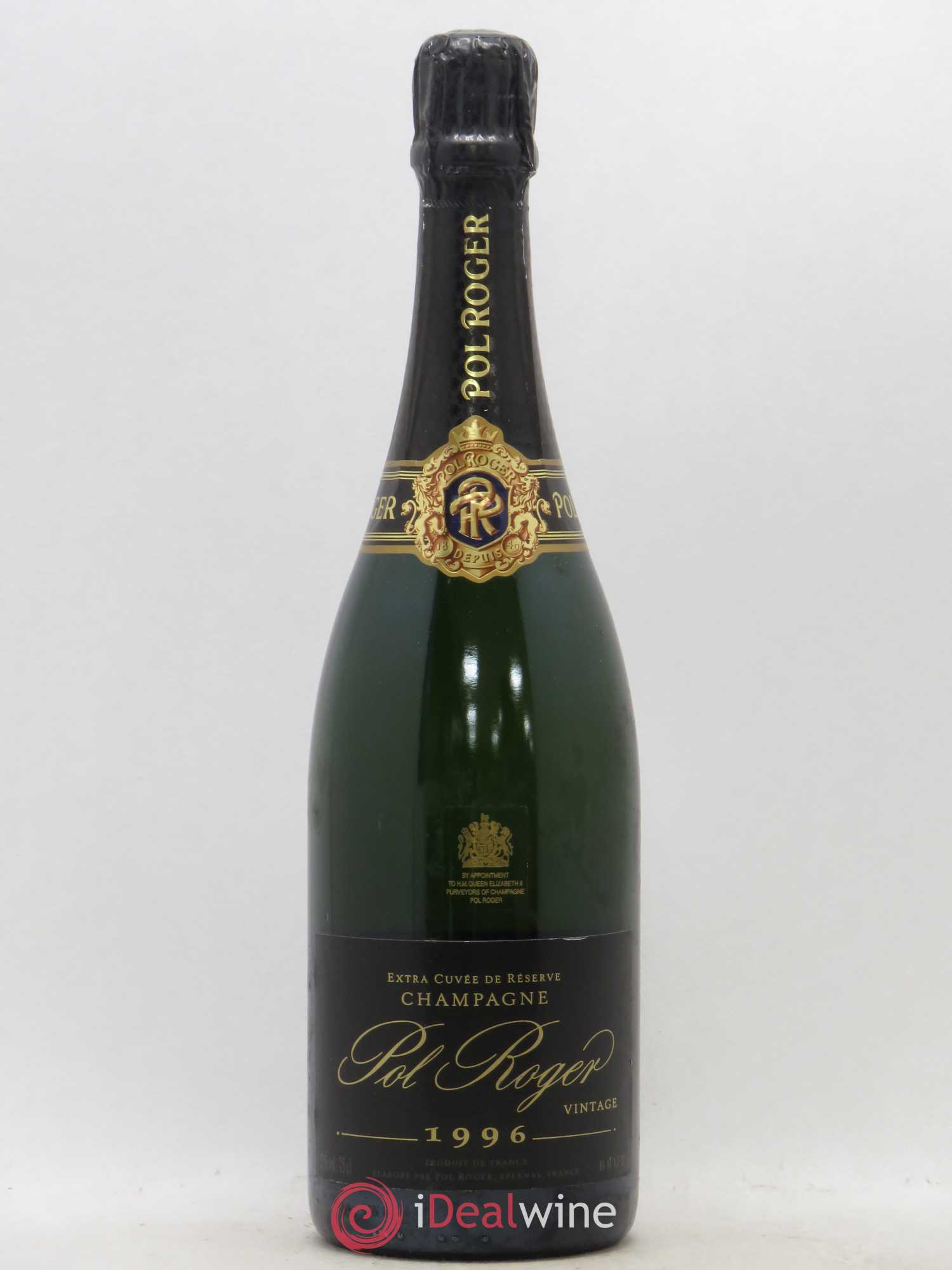 Brut Vintage Pol Roger 1996 - Lot de 1 bouteille - 0
