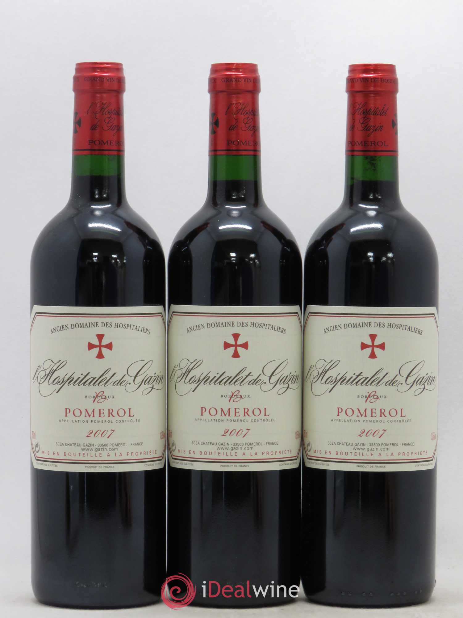 L'Hospitalet de Gazin Second Vin 2007 - Lot de 12 bouteilles - 1