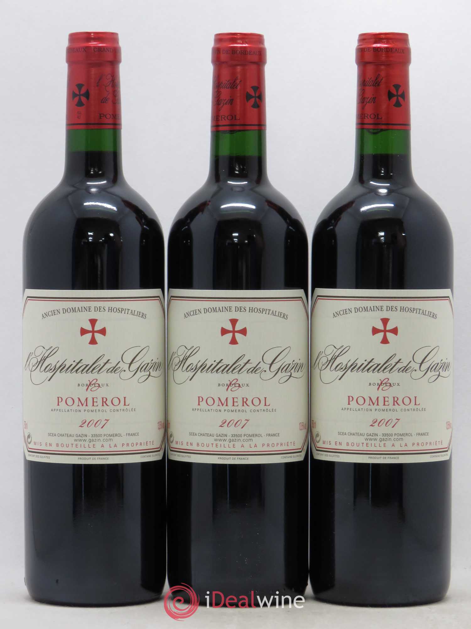 L'Hospitalet de Gazin Second Vin 2007 - Lot de 12 bouteilles - 3