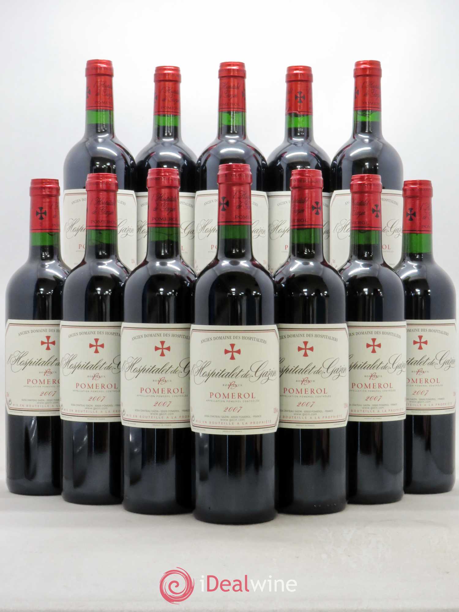 L'Hospitalet de Gazin Second Vin 2007 - Lot de 12 bouteilles - 0