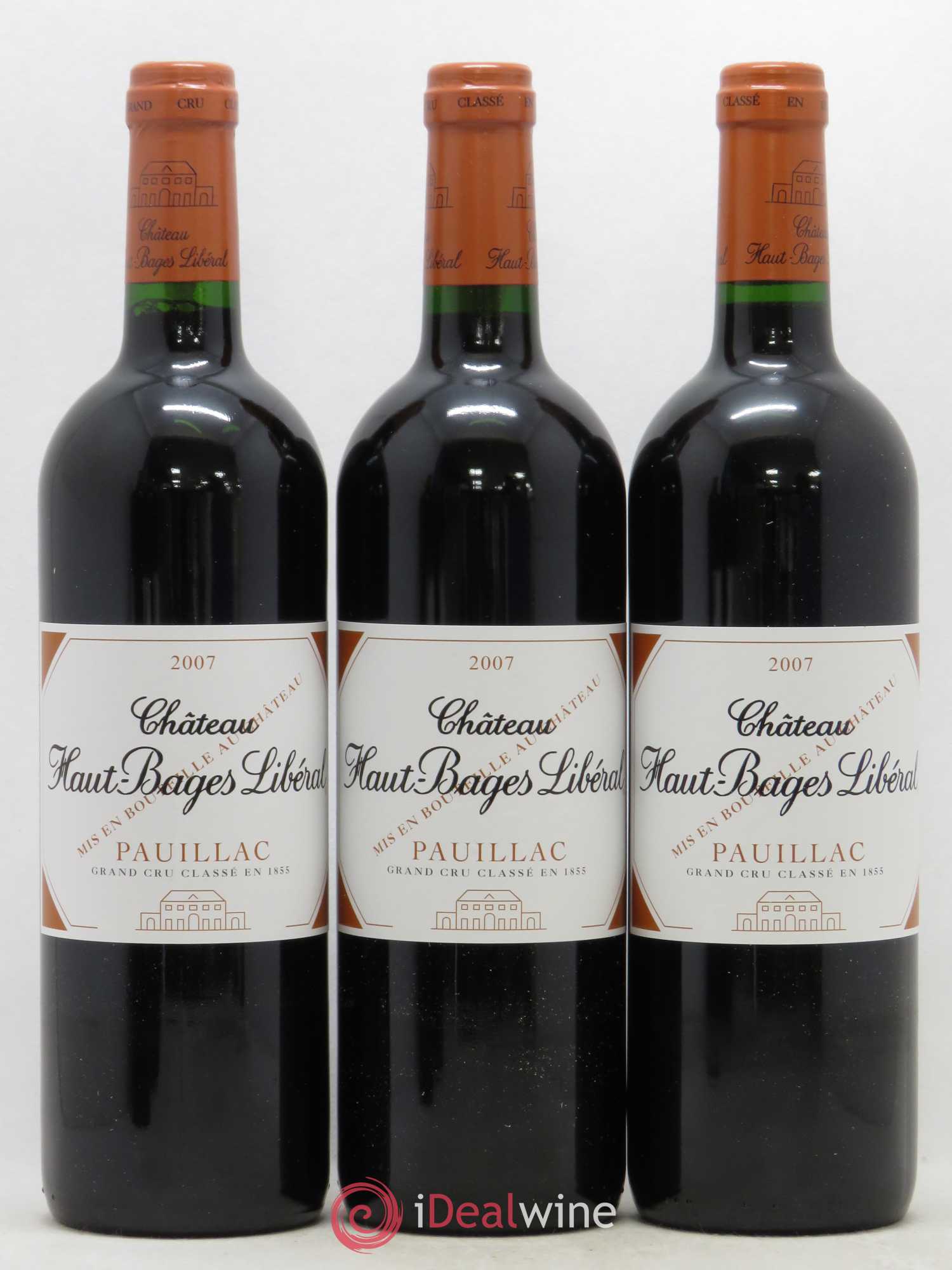 Château Haut Bages Libéral 5ème Grand Cru Classé (sans prix de réserve) 2007 - Lot de 12 bouteilles - 4