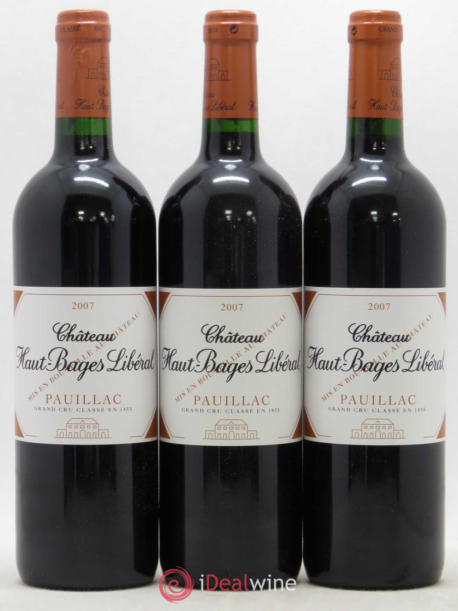 Château Haut Bages Libéral 5ème Grand Cru Classé 2007 - Lot de 12 bouteilles - 2