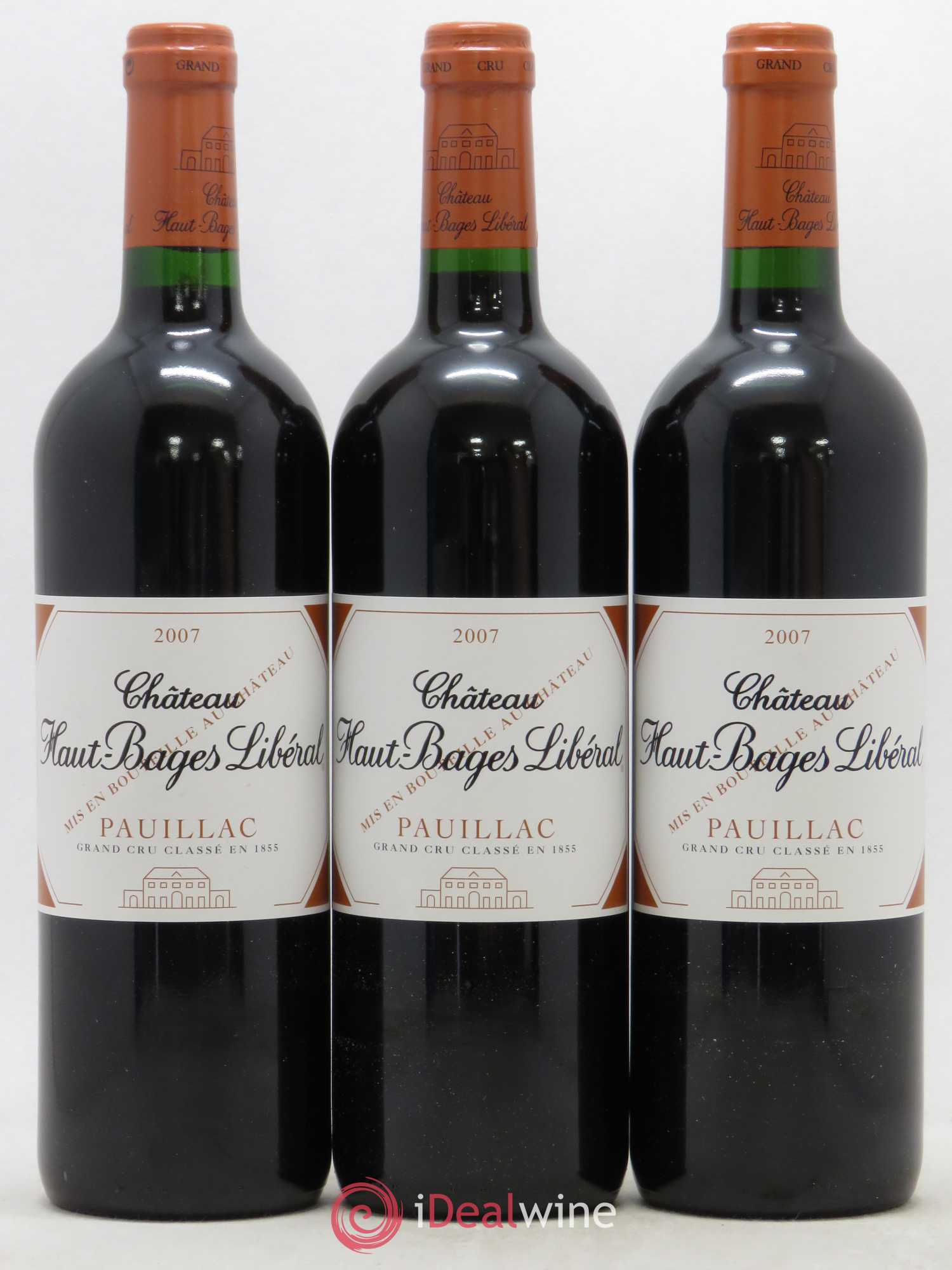 Château Haut Bages Libéral 5ème Grand Cru Classé 2007 - Lot de 12 bouteilles - 4