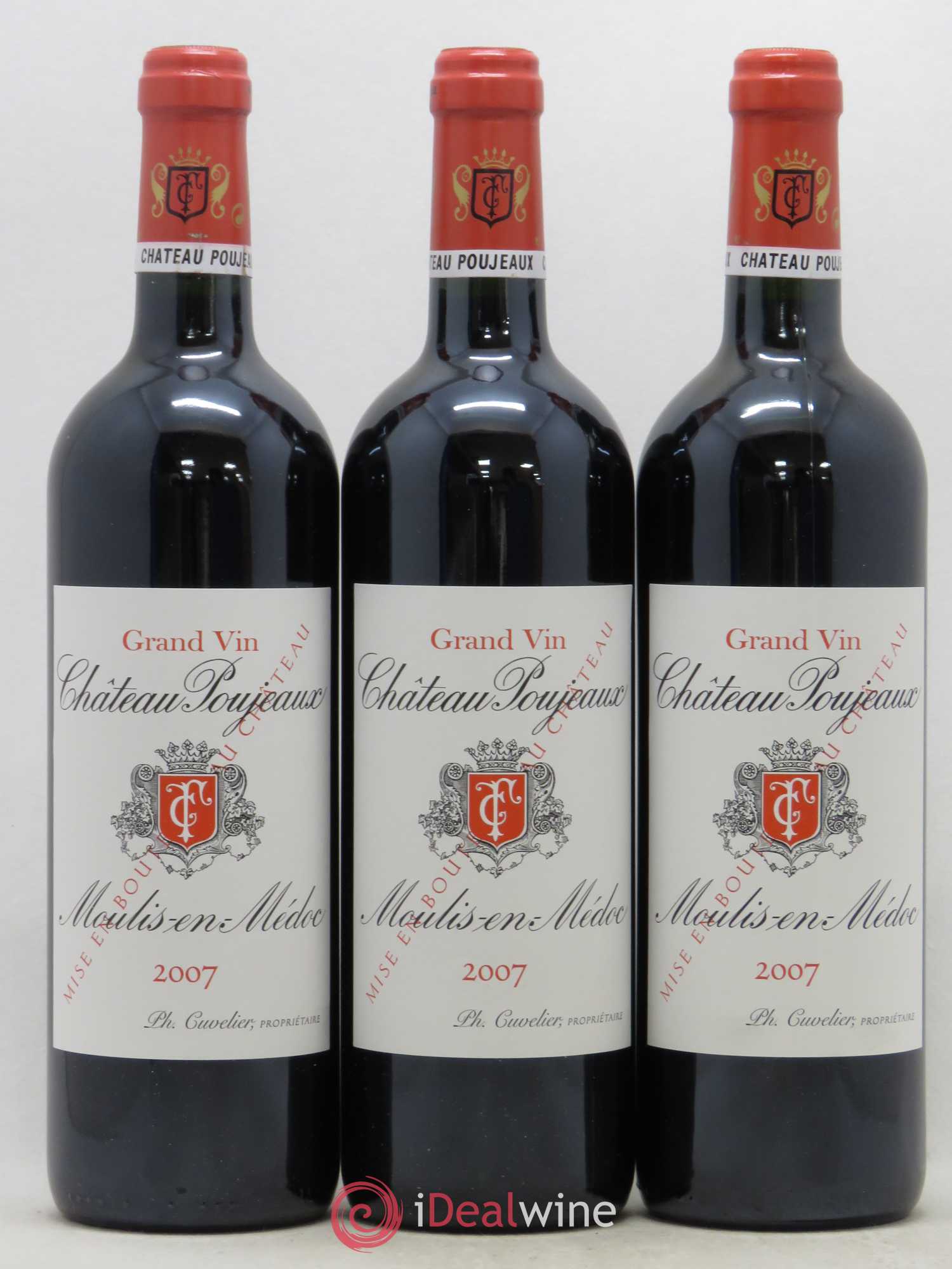 Château Poujeaux 2007 - Lot de 12 bouteilles - 3