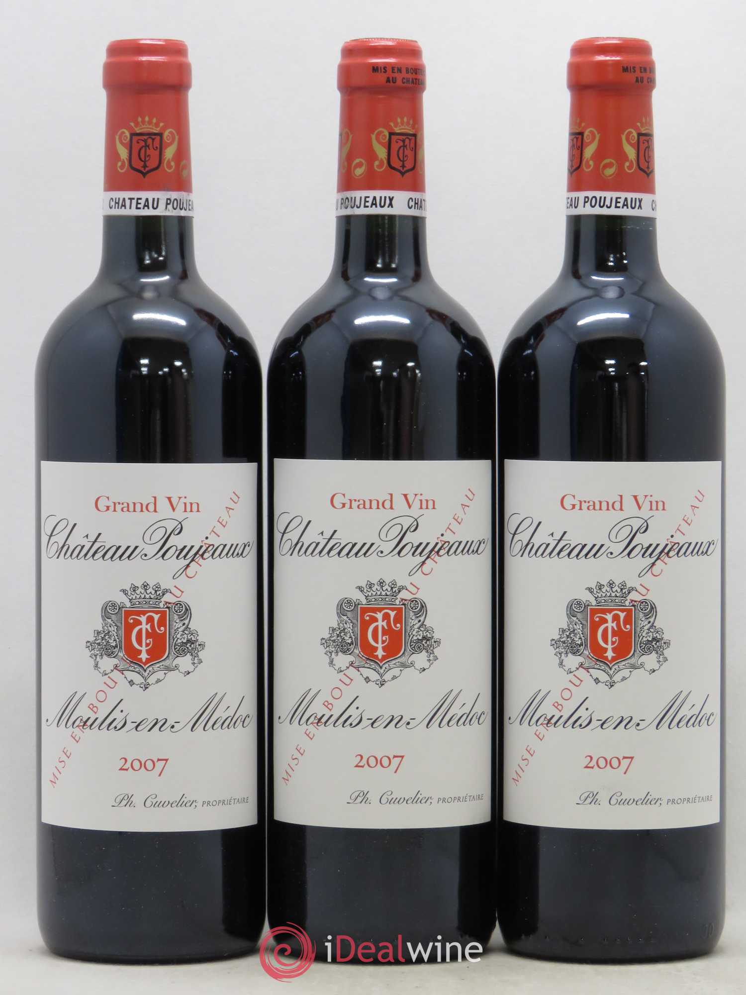 Château Poujeaux 2007 - Lot de 12 bouteilles - 4