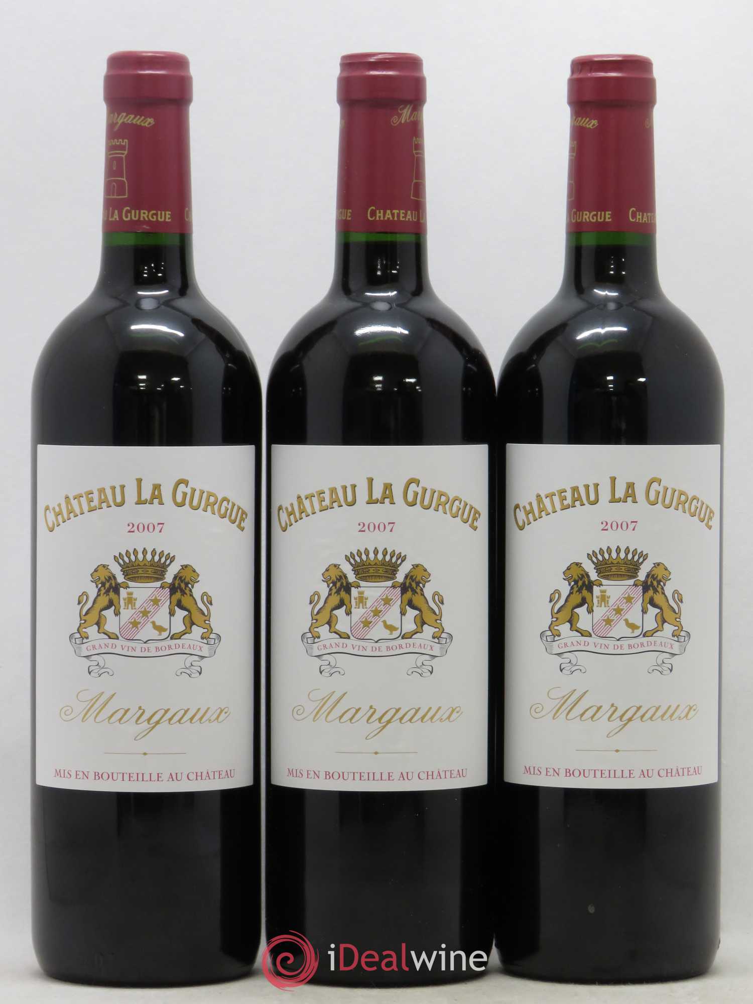 Château la Gurgue Cru Bourgeois (senza prezzo di riserva) 2007 - Lotto di 12 bottiglie - 3