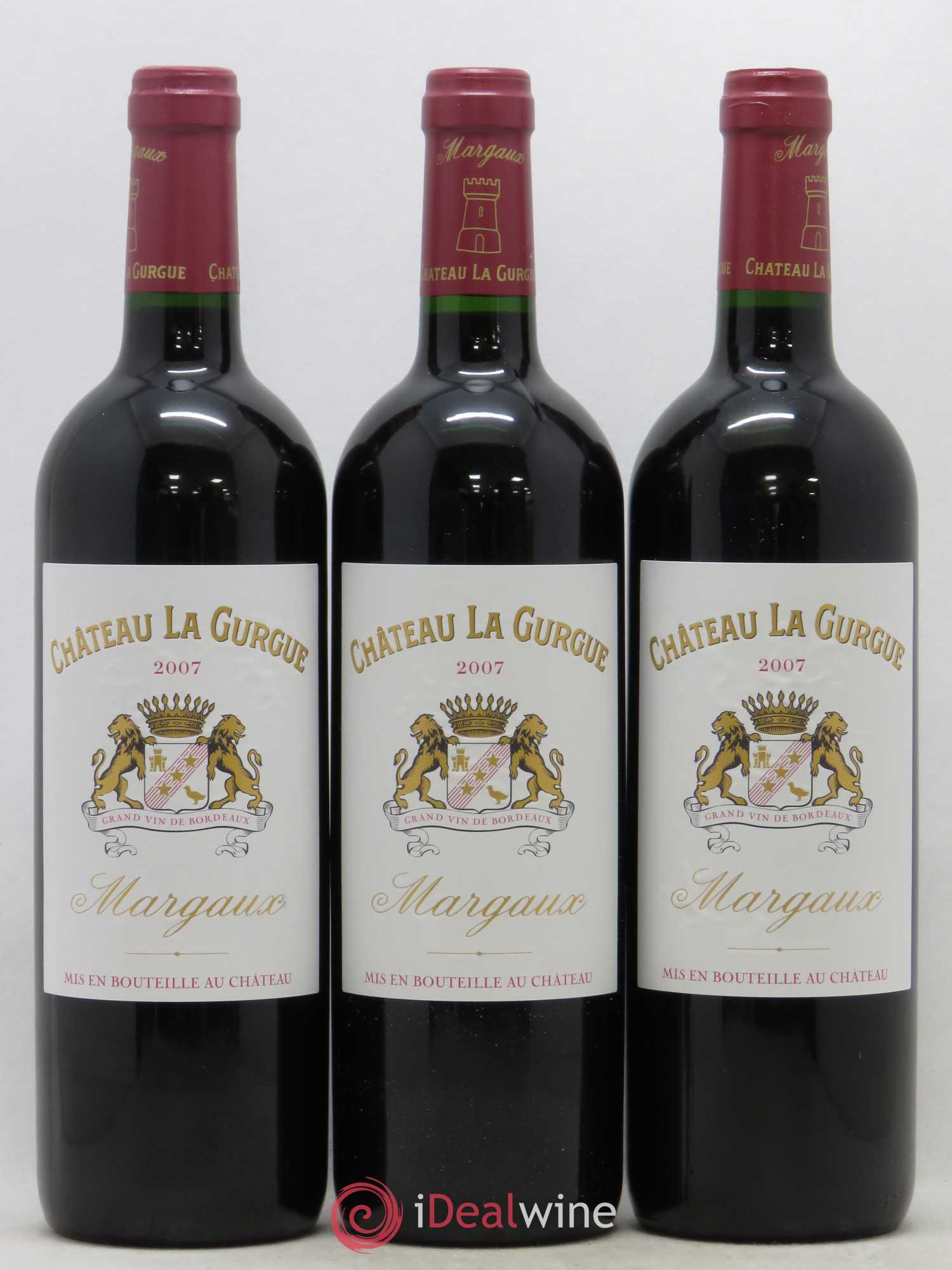 Château la Gurgue Cru Bourgeois (senza prezzo di riserva) 2007 - Lotto di 12 bottiglie - 4