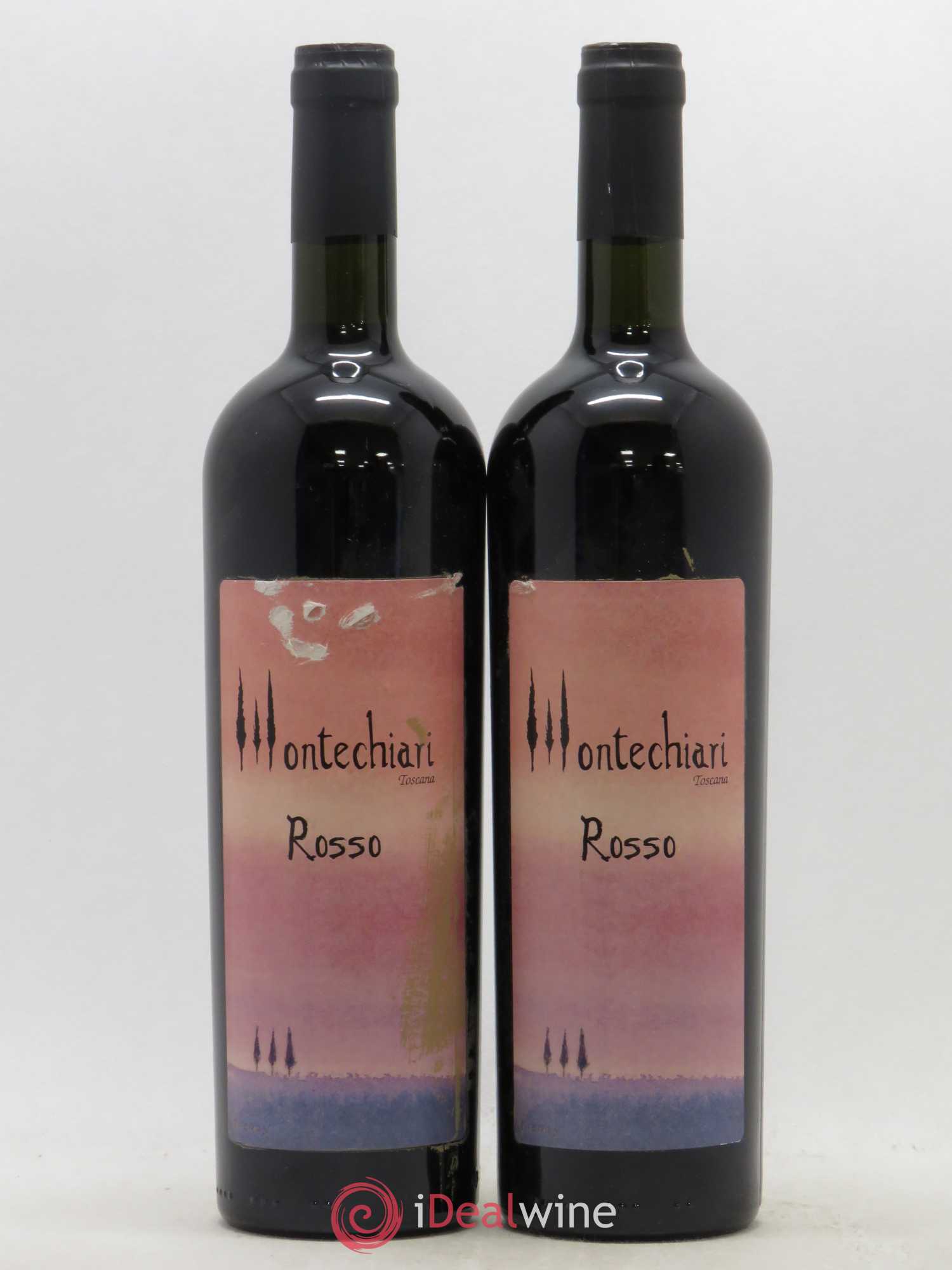 Toscana IGT Montechiari Rosso (sans prix de réserve) 2008 - Posten von 2 Flaschen - 0