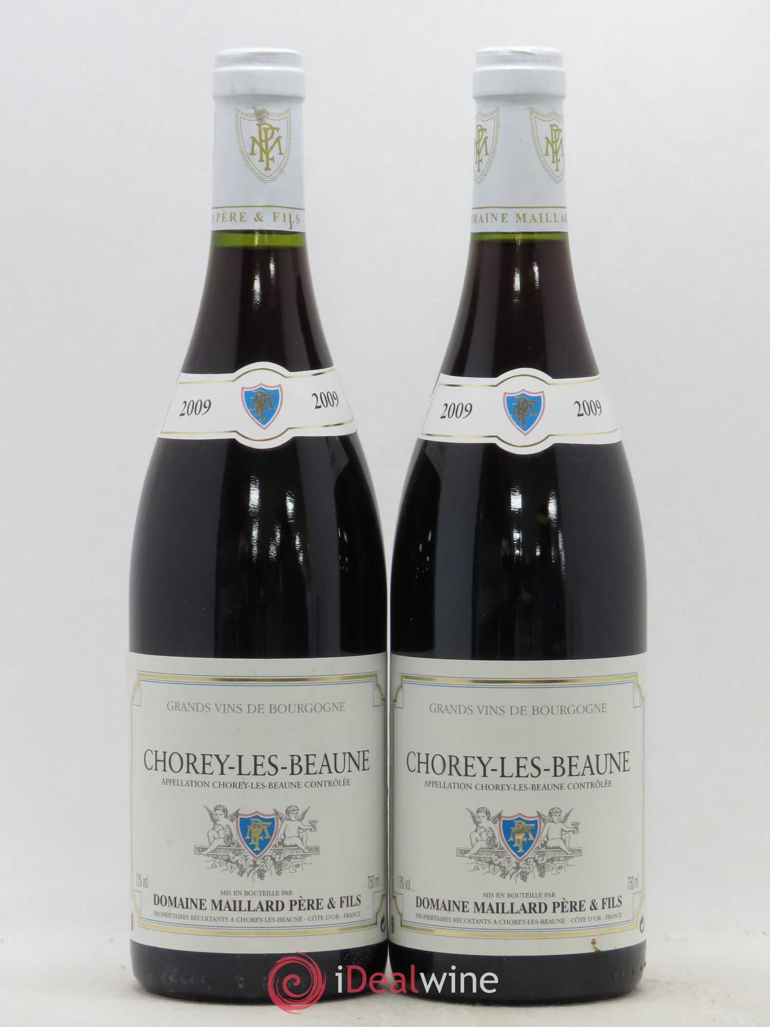 Chorey-lès-Beaune Maillard et Fils (Domaine) (sans prix de réserve) 2009 - Lot de 2 bouteilles - 0
