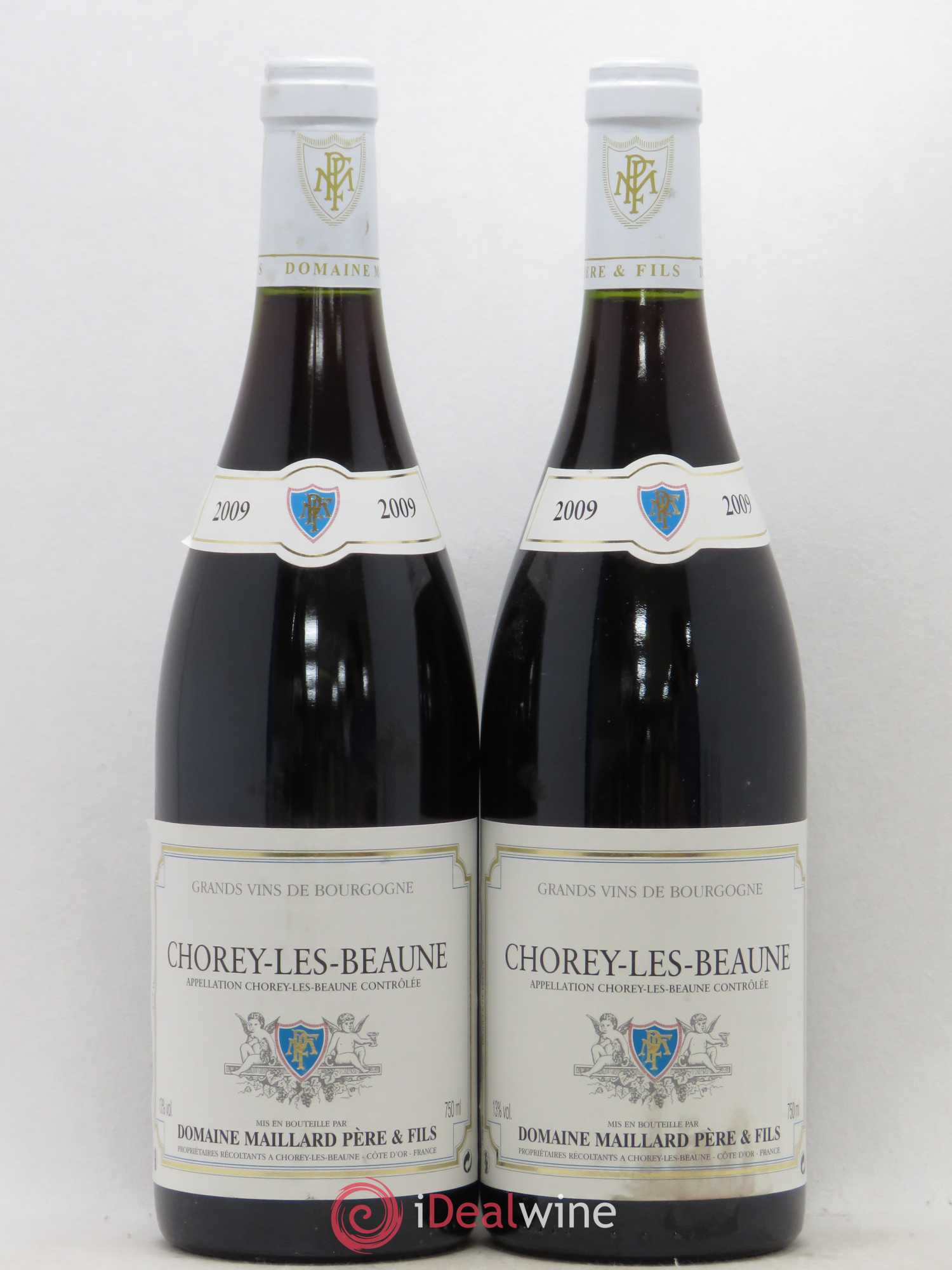 Chorey-lès-Beaune Maillard et Fils (Domaine) 2009 - Lot de 2 bouteilles - 0