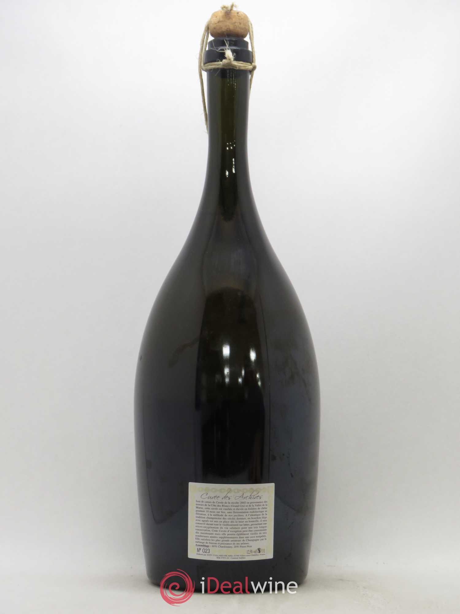 Champagne Collard Picard Cuvée des Archives Brut 2002 - Posten von 1 Doppel-Magnum - 1