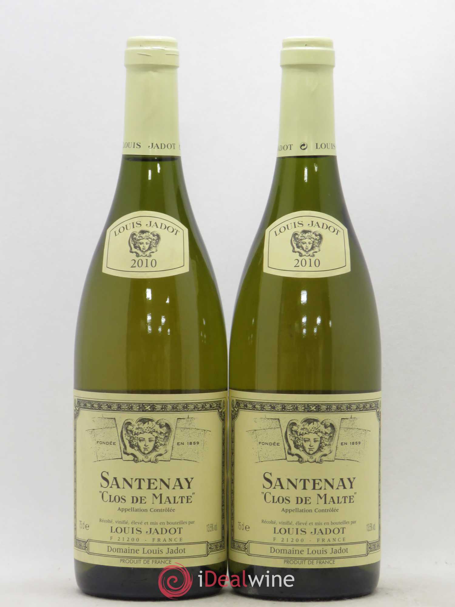 Santenay Clos de Malte Louis Jadot 2010 - Lot de 2 bouteilles - 0