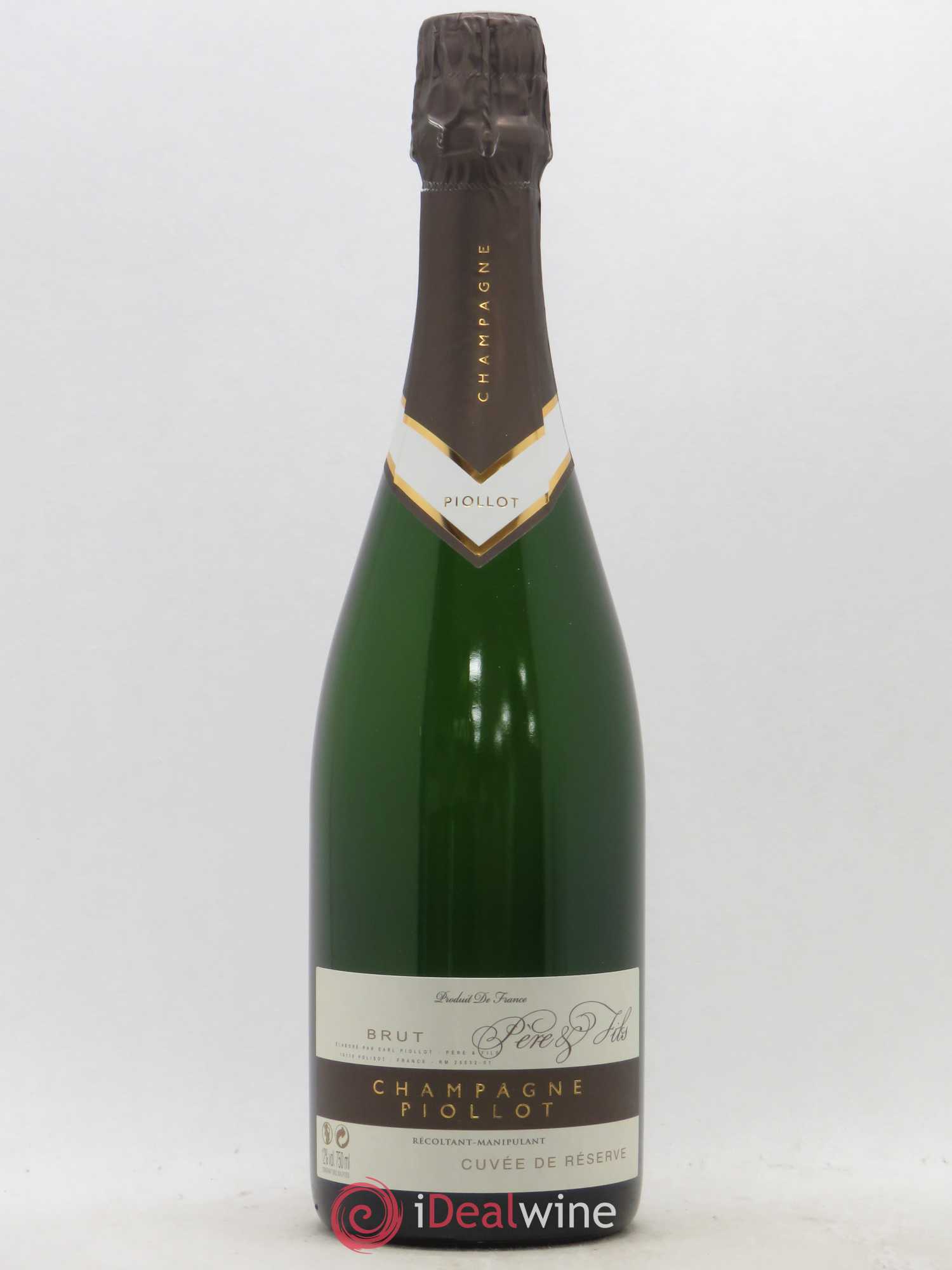 Champagne Piollot Cuvée de Réserve - Posten von 1 Flasche - 0