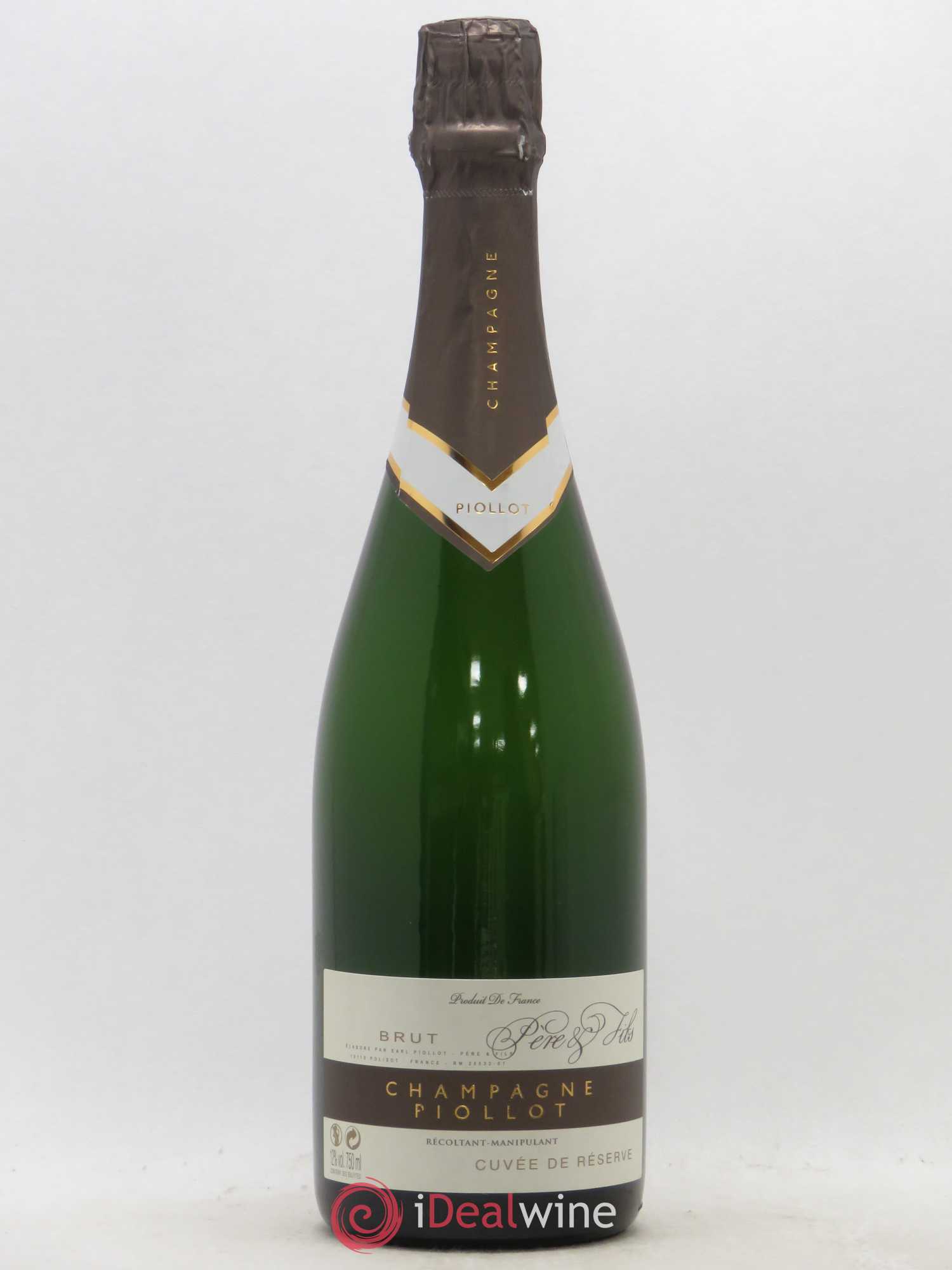 Champagne Piollot Cuvée de Réserve - Posten von 1 Flasche - 0