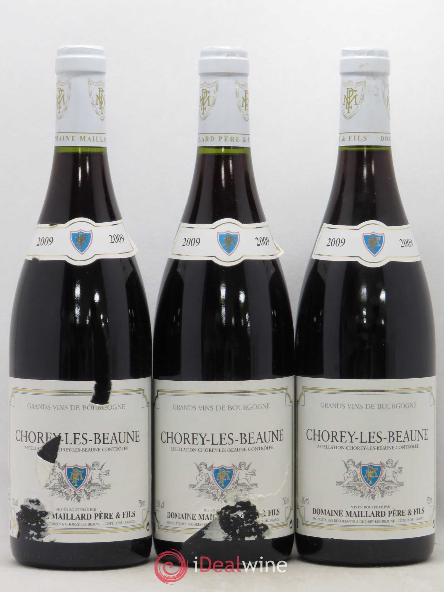 Chorey-lès-Beaune Maillard et Fils (Domaine) 2009 - Lot de 6 bouteilles - 2