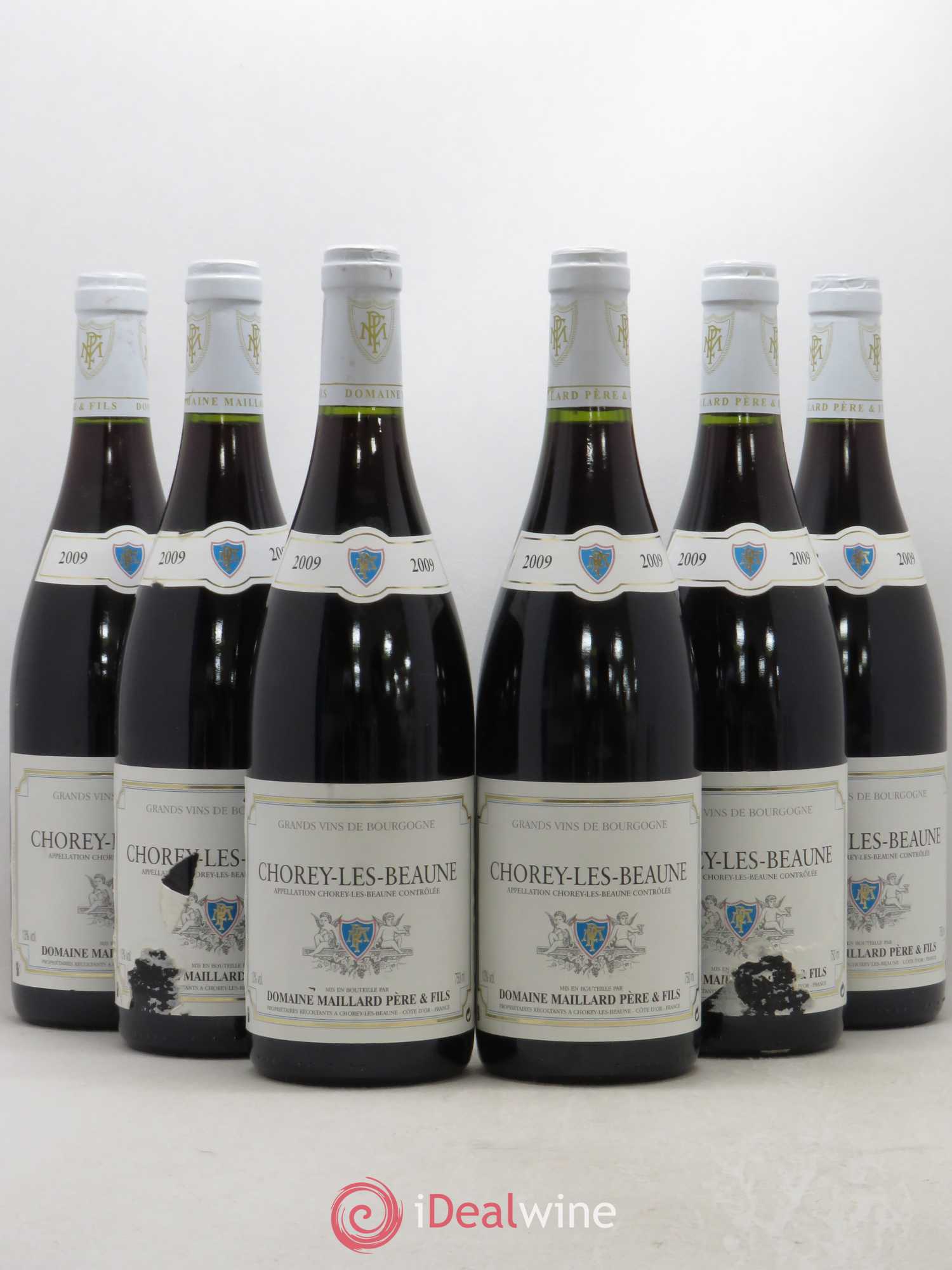Chorey-lès-Beaune Maillard et Fils (Domaine) 2009 - Lot de 6 bouteilles - 0