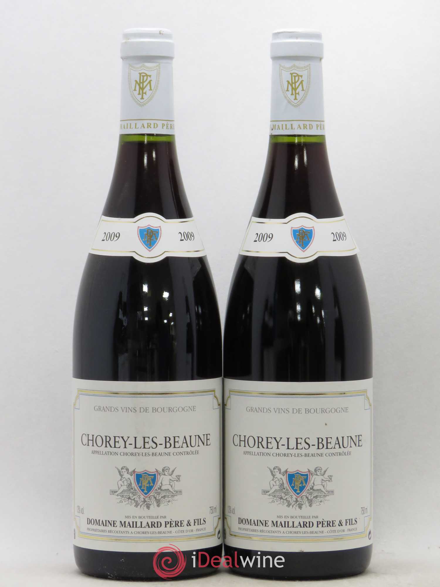 Chorey-lès-Beaune Maillard et Fils (Domaine)  (sans prix de réserve) 2009 - Lot de 5 bouteilles - 2