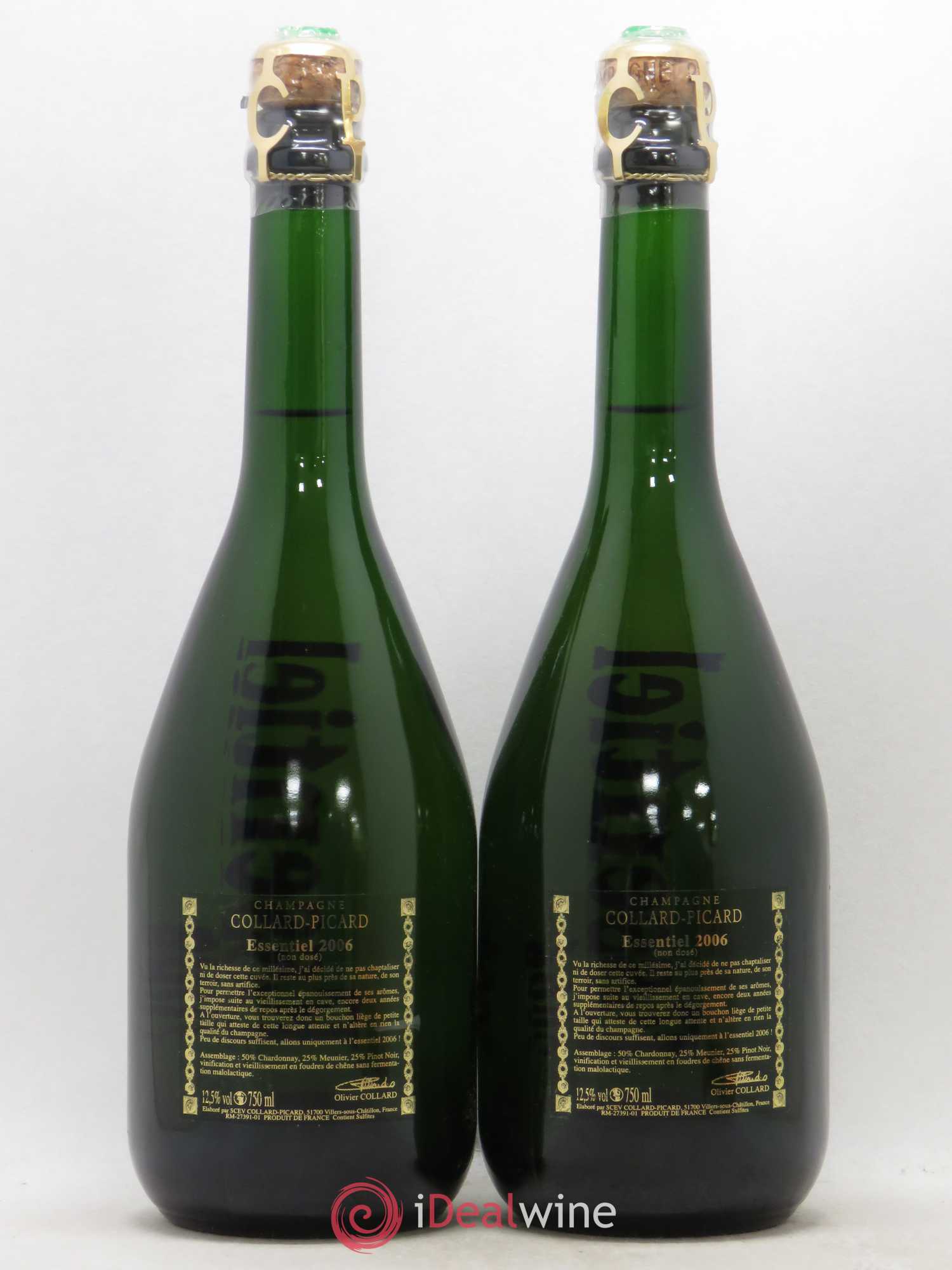 Champagne 2006 - Posten von 2 Flaschen - 1
