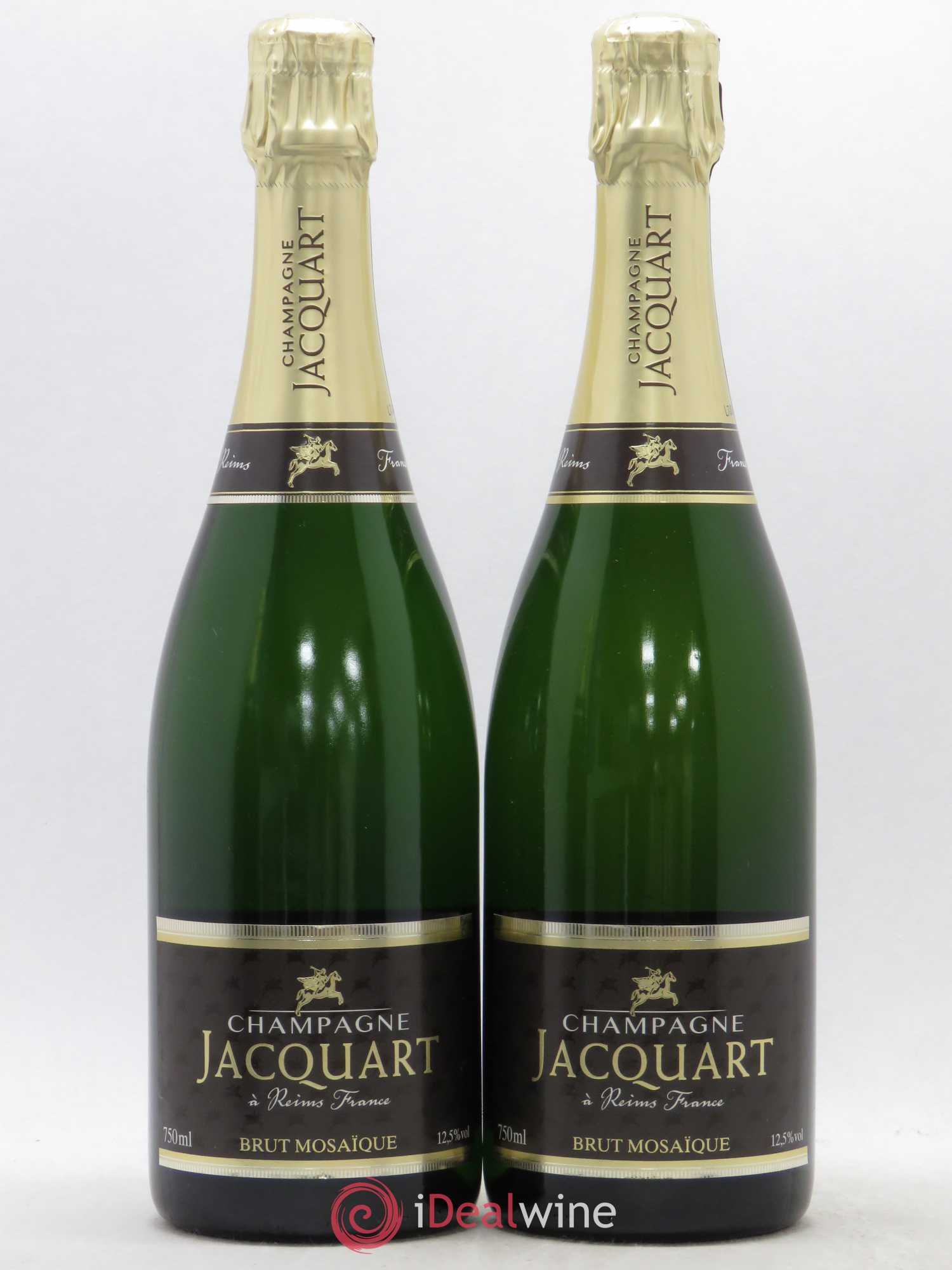 Champagne Jacquart Mosaique (sans prix de réserve) - Posten von 2 Flaschen - 0