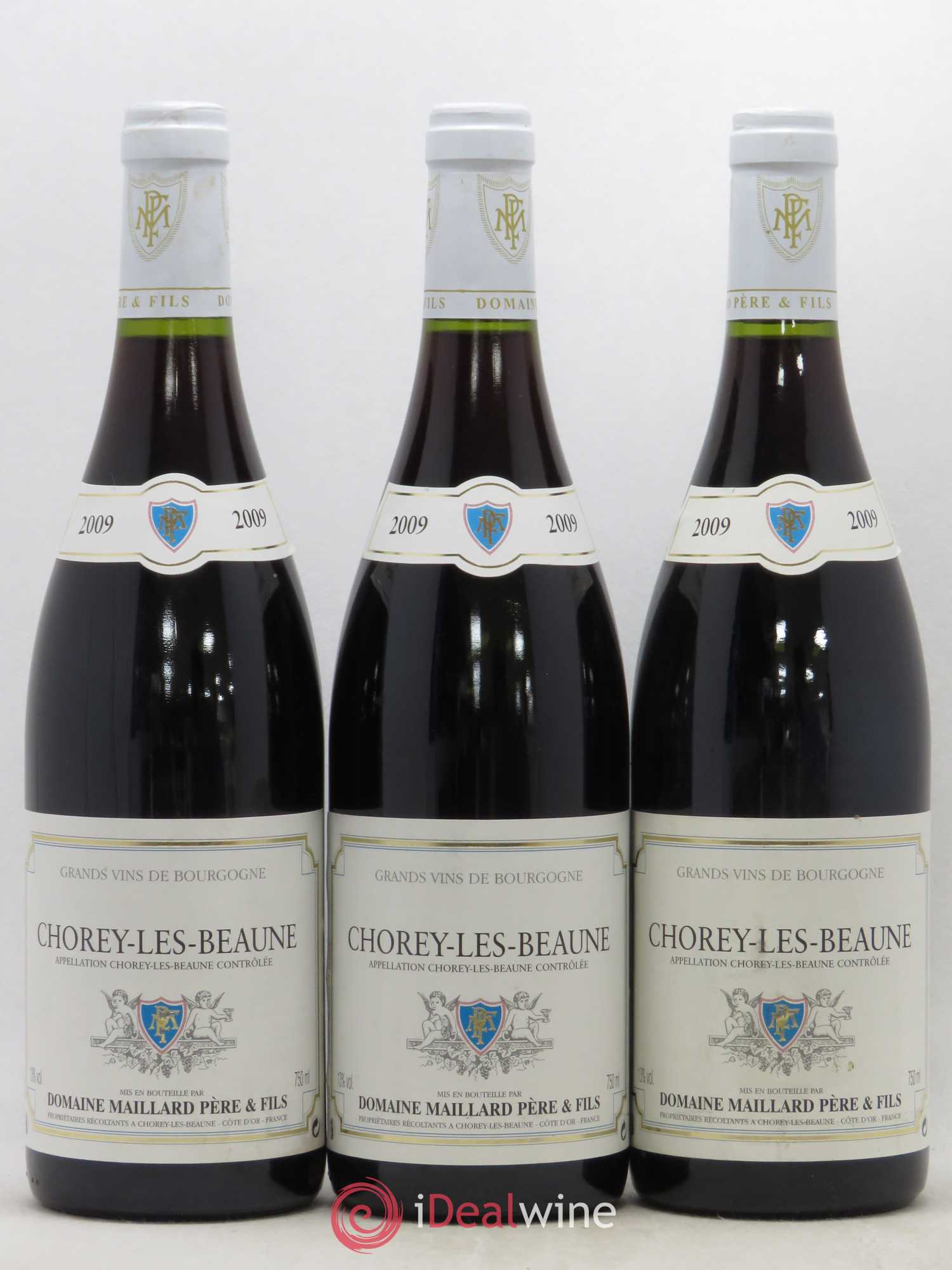 Chorey-lès-Beaune Maillard et Fils (Domaine) 2009 - Lot de 3 bouteilles - 0