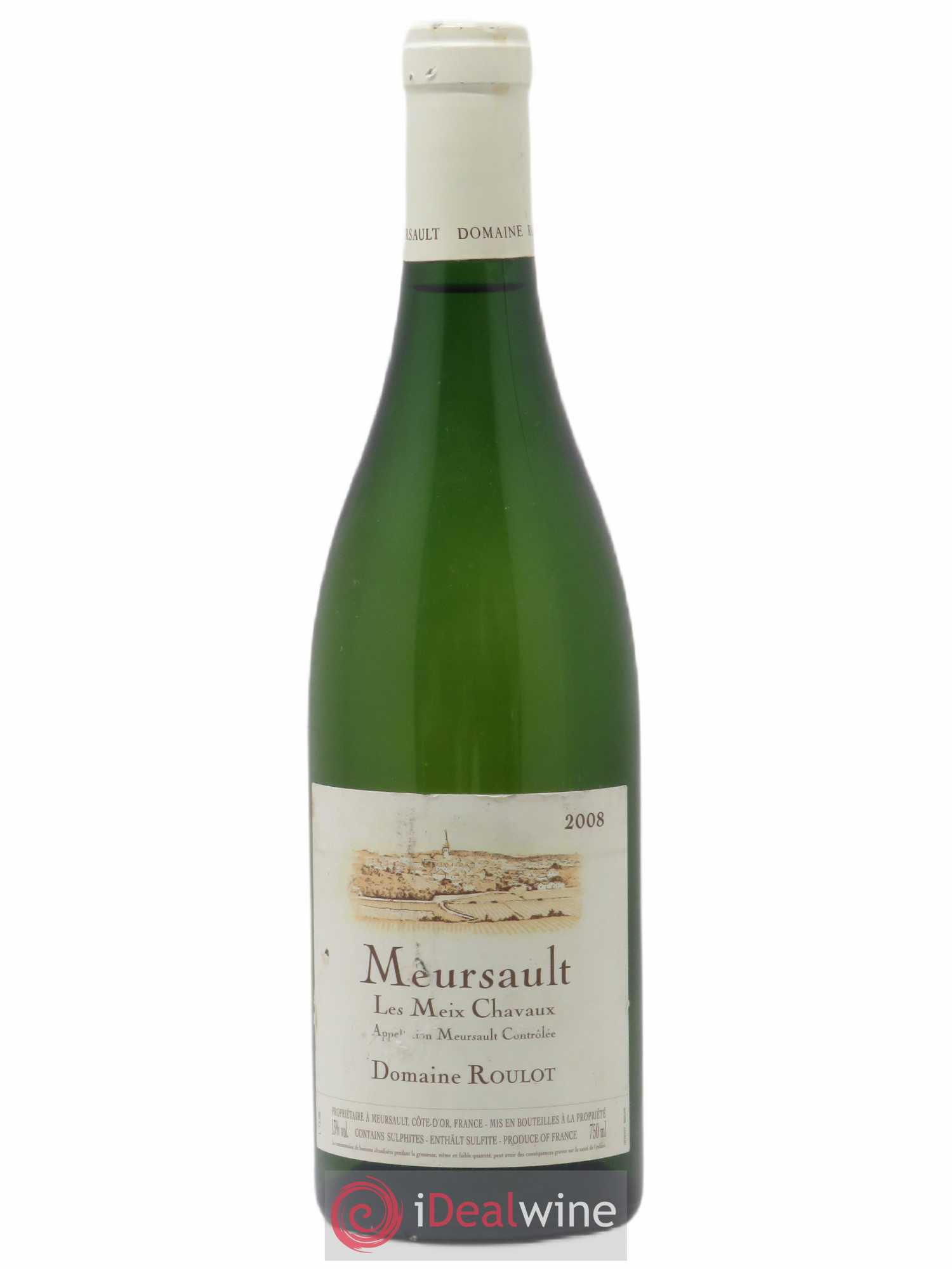 Meursault Meix Chavaux Roulot (Domaine) 2008 - Lot de 1 bouteille - 0