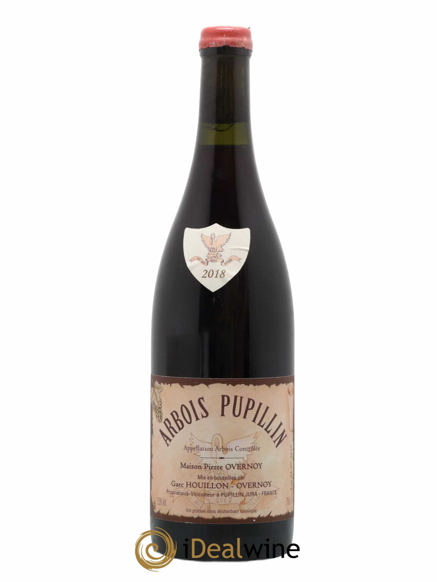 Arbois-Pupillin Poulsard (cire rouge) Overnoy-Houillon (Domaine) 2018 - Lot de 1 bouteille - 0