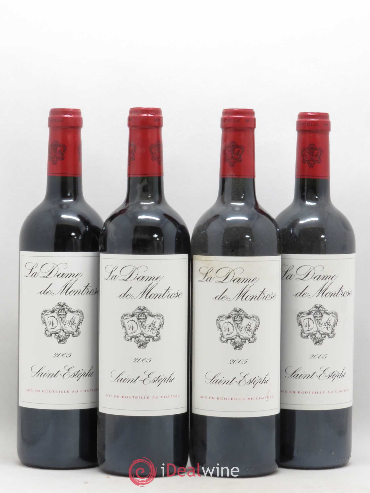 La Dame de Montrose Second Vin 2005 - Lot de 4 bouteilles - 0