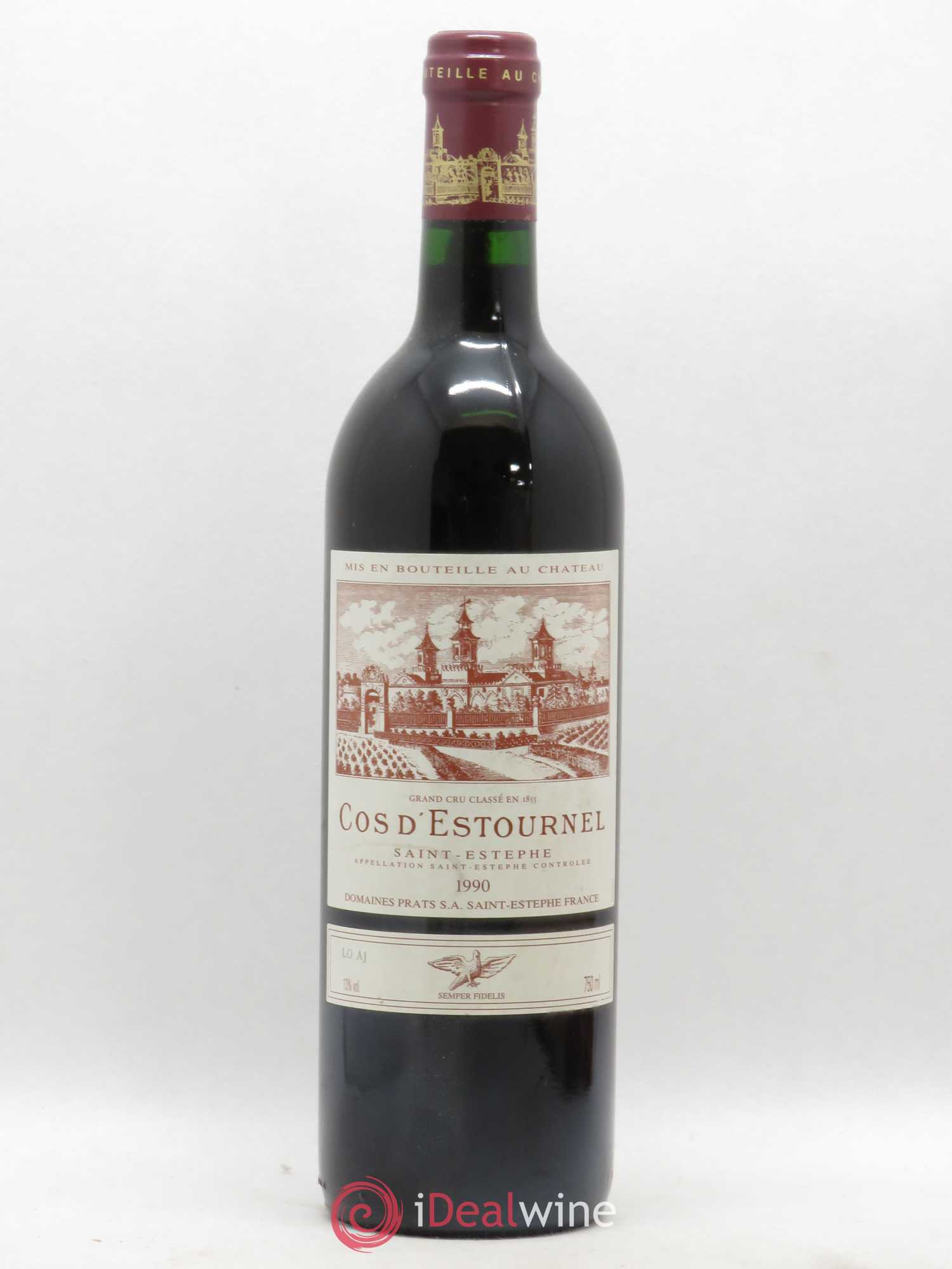 Cos d'Estournel 2ème Grand Cru Classé 1990 - Lot de 1 bouteille - 0