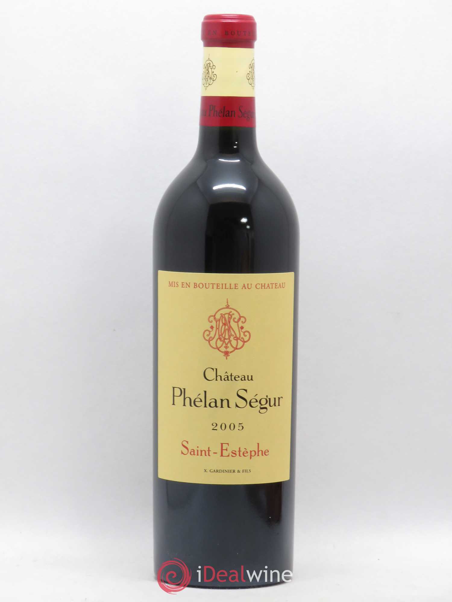 Château Phélan Ségur 2005 - Lot de 1 bouteille - 0