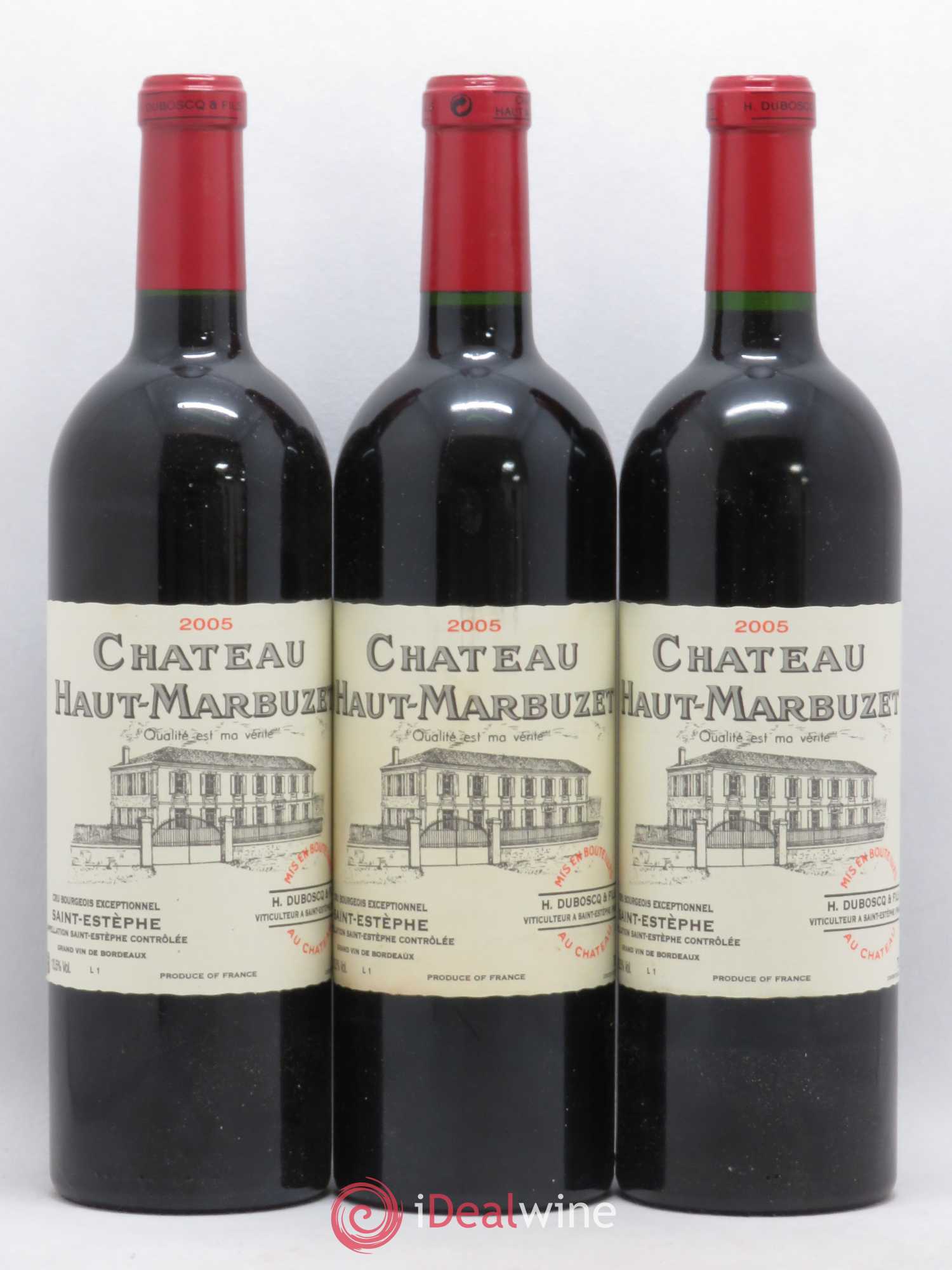Château Haut Marbuzet 2005 - Lot de 12 bouteilles - 4