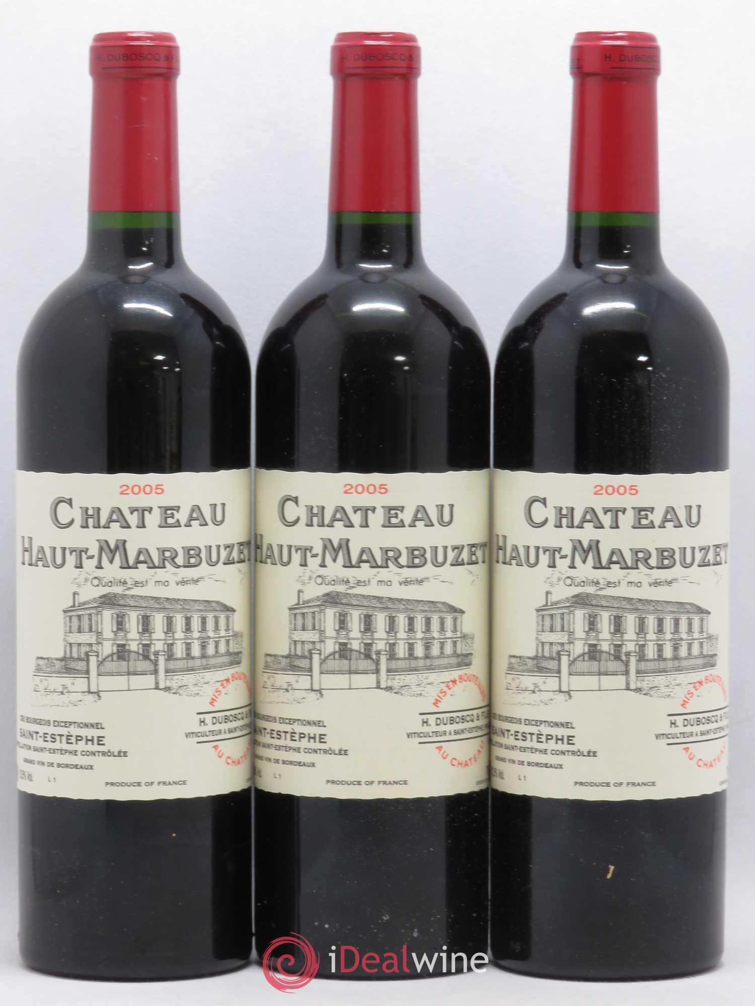 Château Haut Marbuzet 2005 - Lot de 12 bouteilles - 3